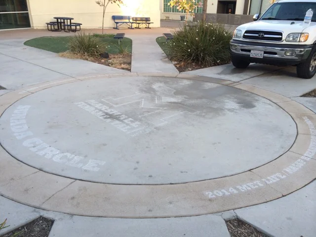 High School Logo - right side angle