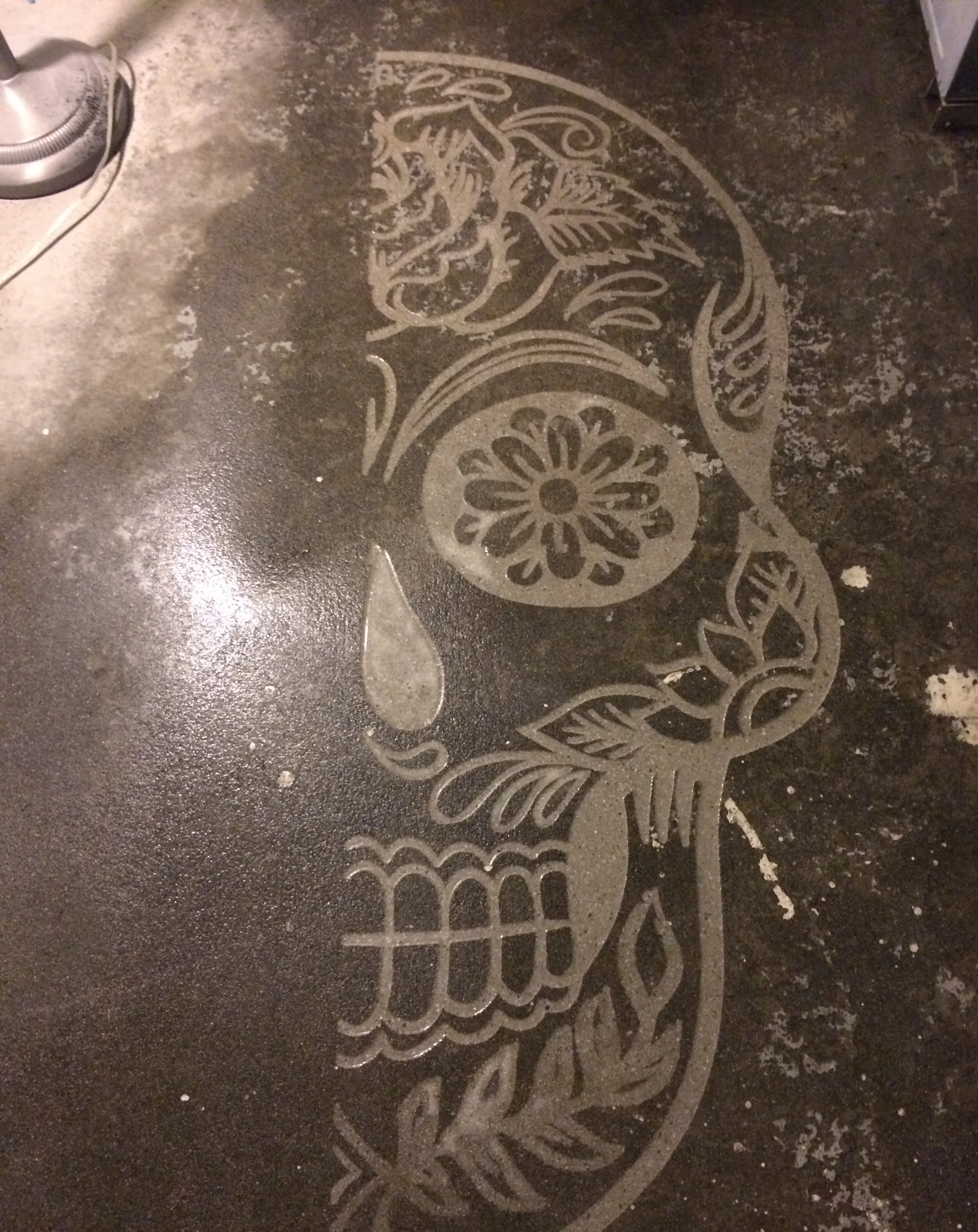 Mexican Day of the Dead engraving