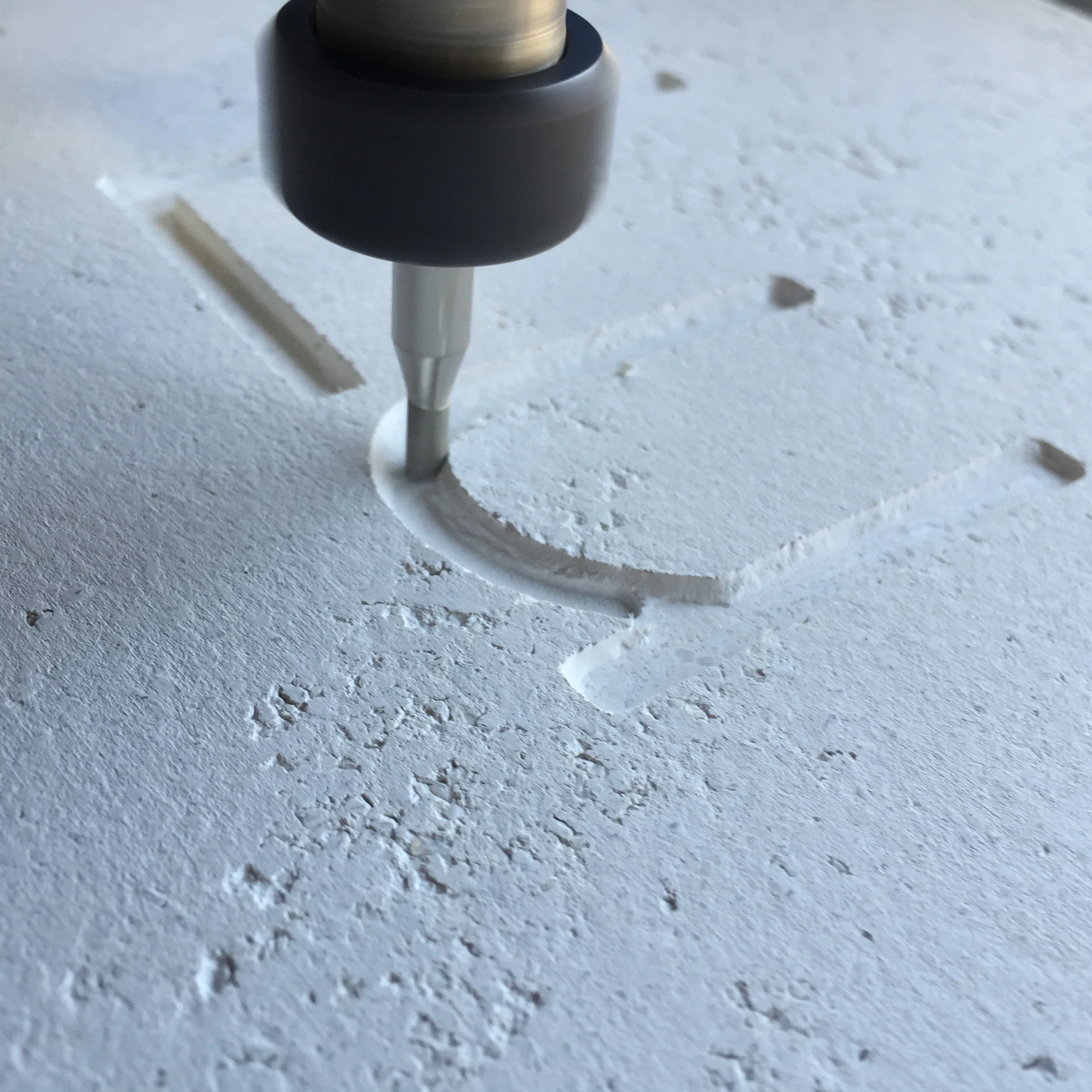 SignageConcrete & Stone engraving and design for existing walls and floors.