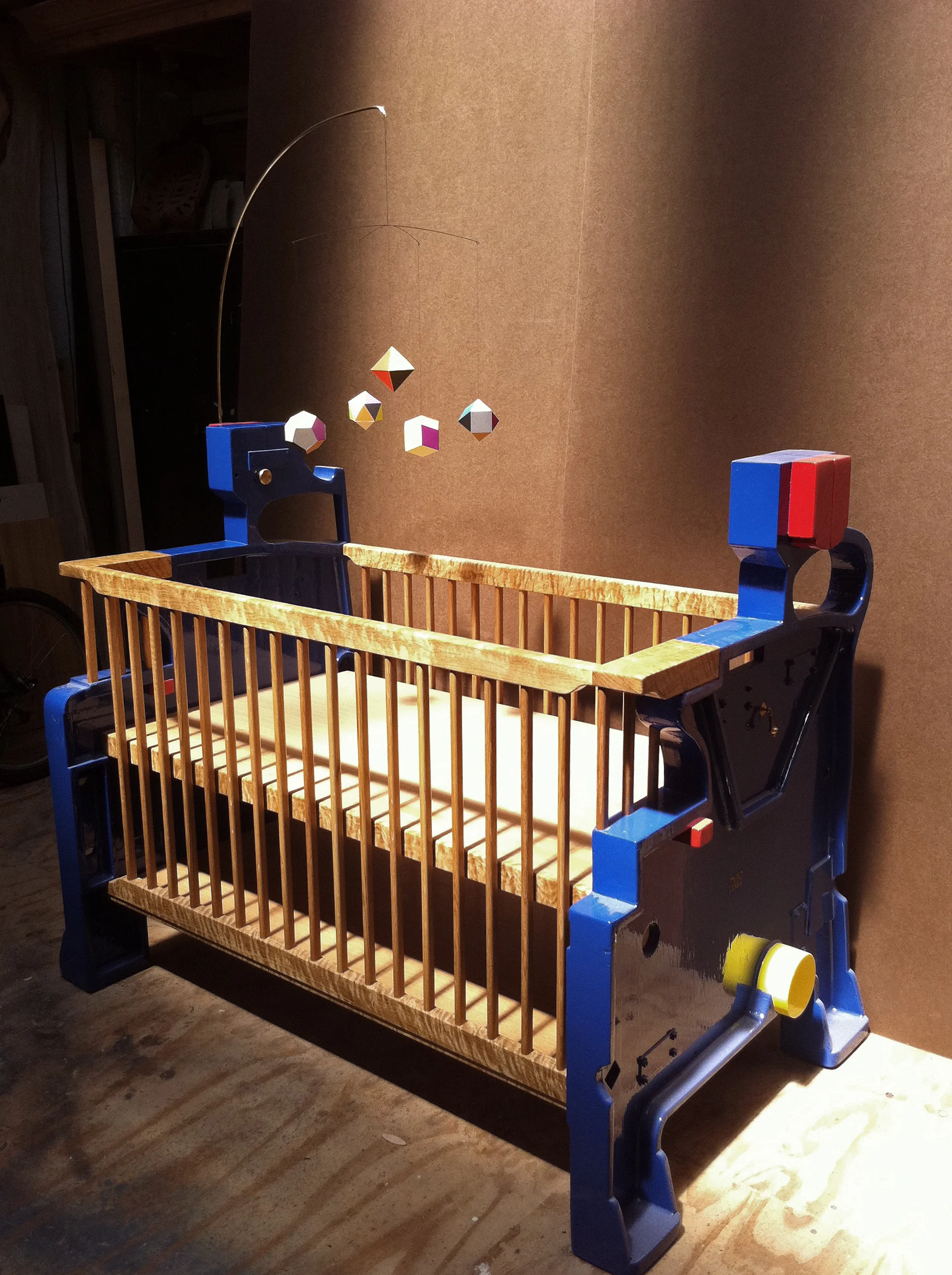 Machine Age crib