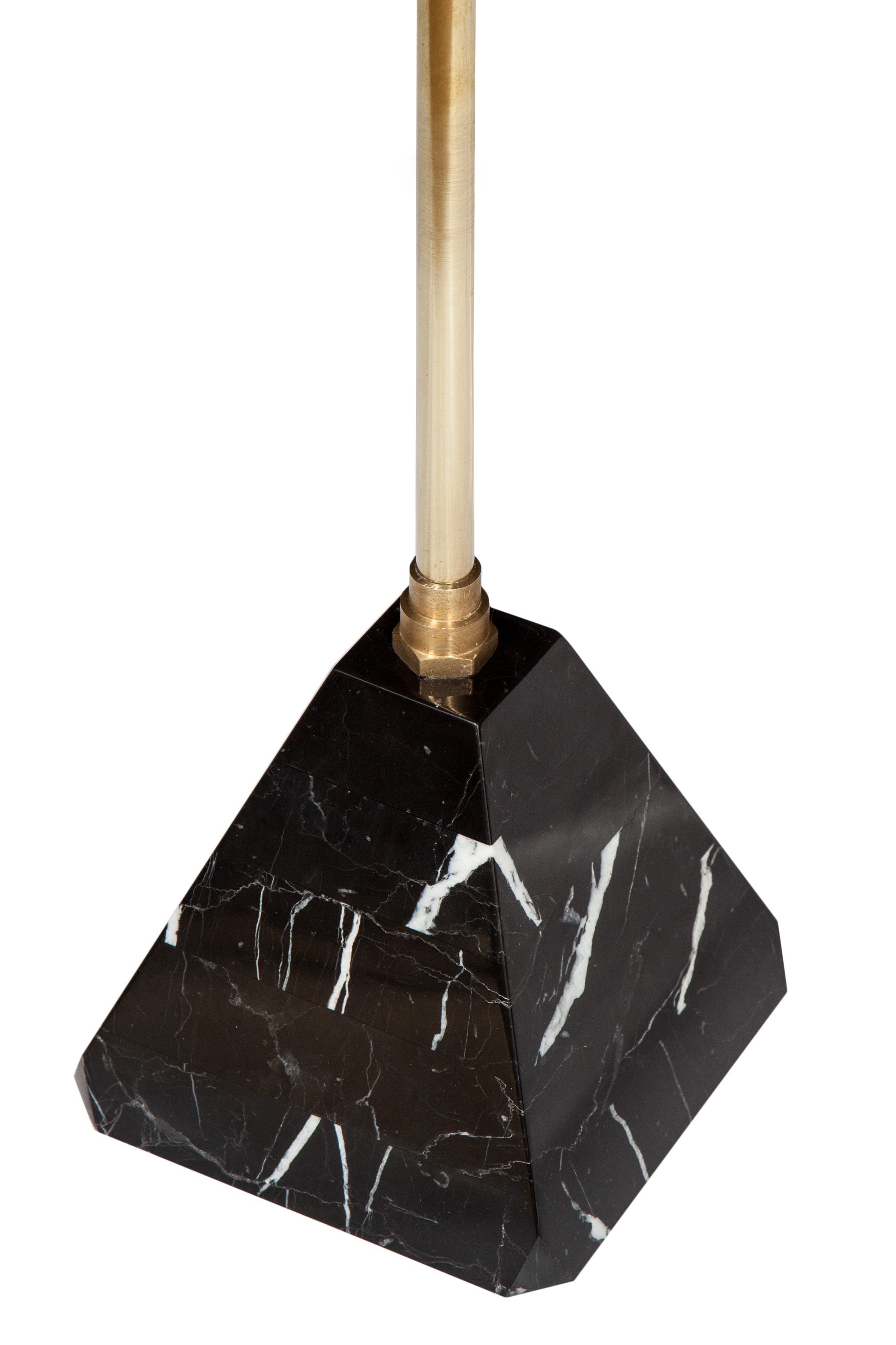   Nero Marquina marble base  