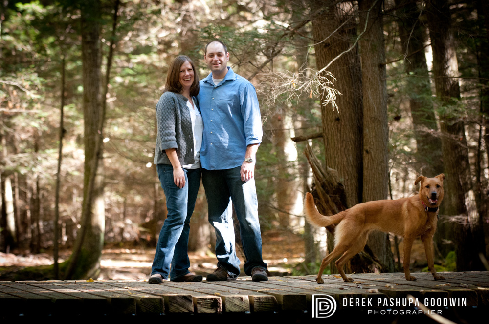 Kara & Tom engagement photograph