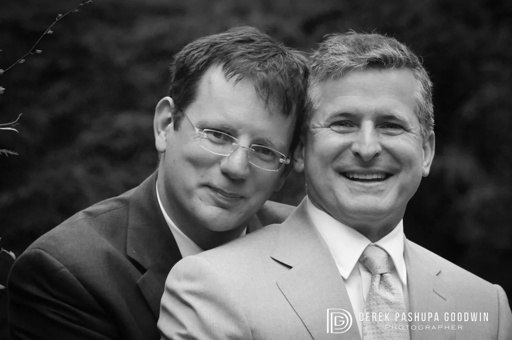 Portrait of the grooms