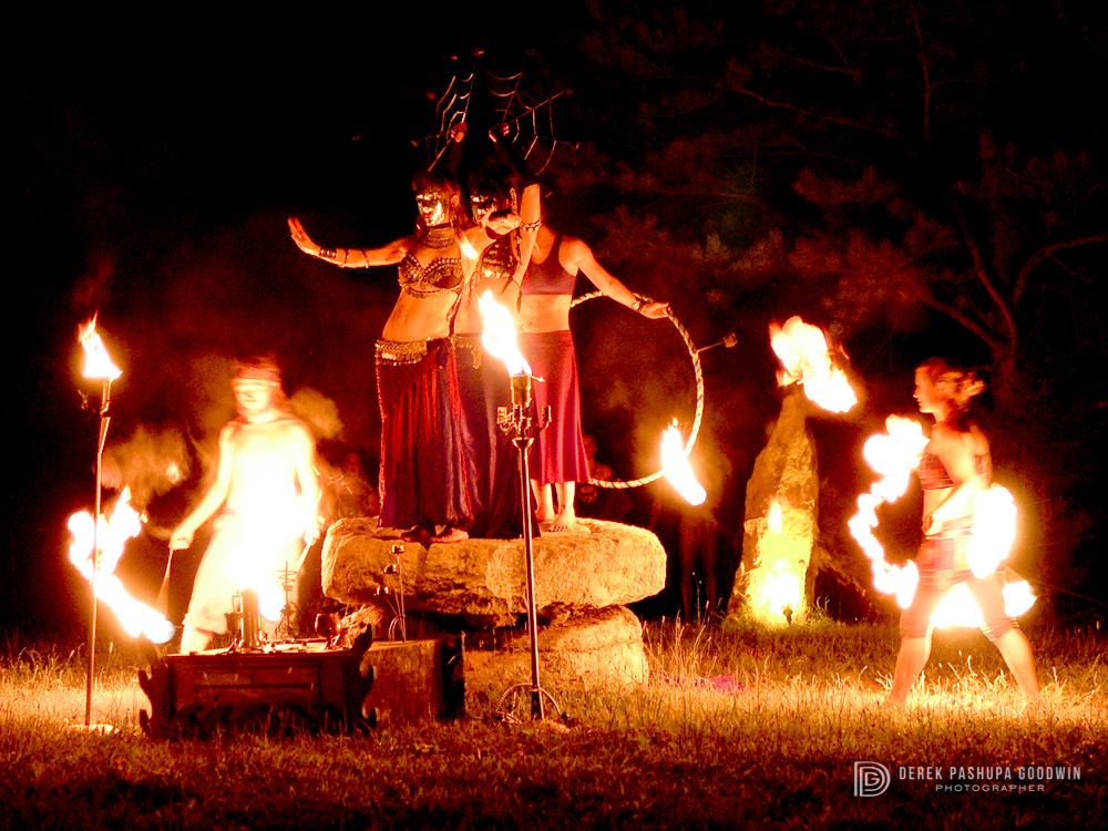 7/13/2007 Fire dance presented by COSM