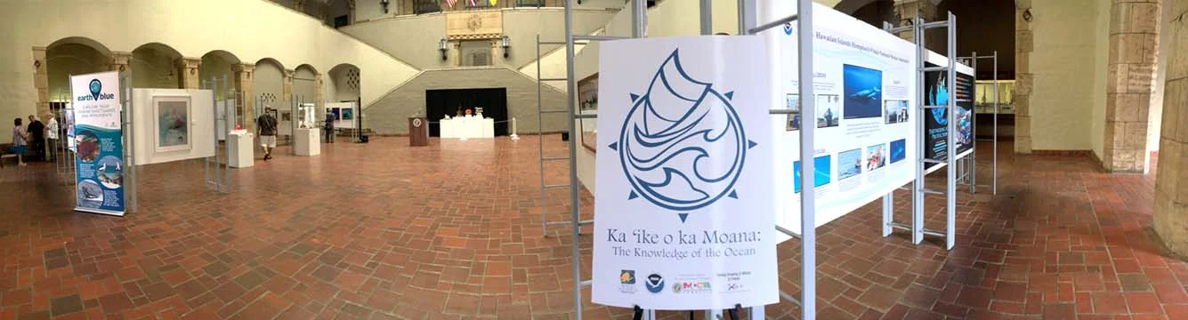 The entrance to the exhibit.