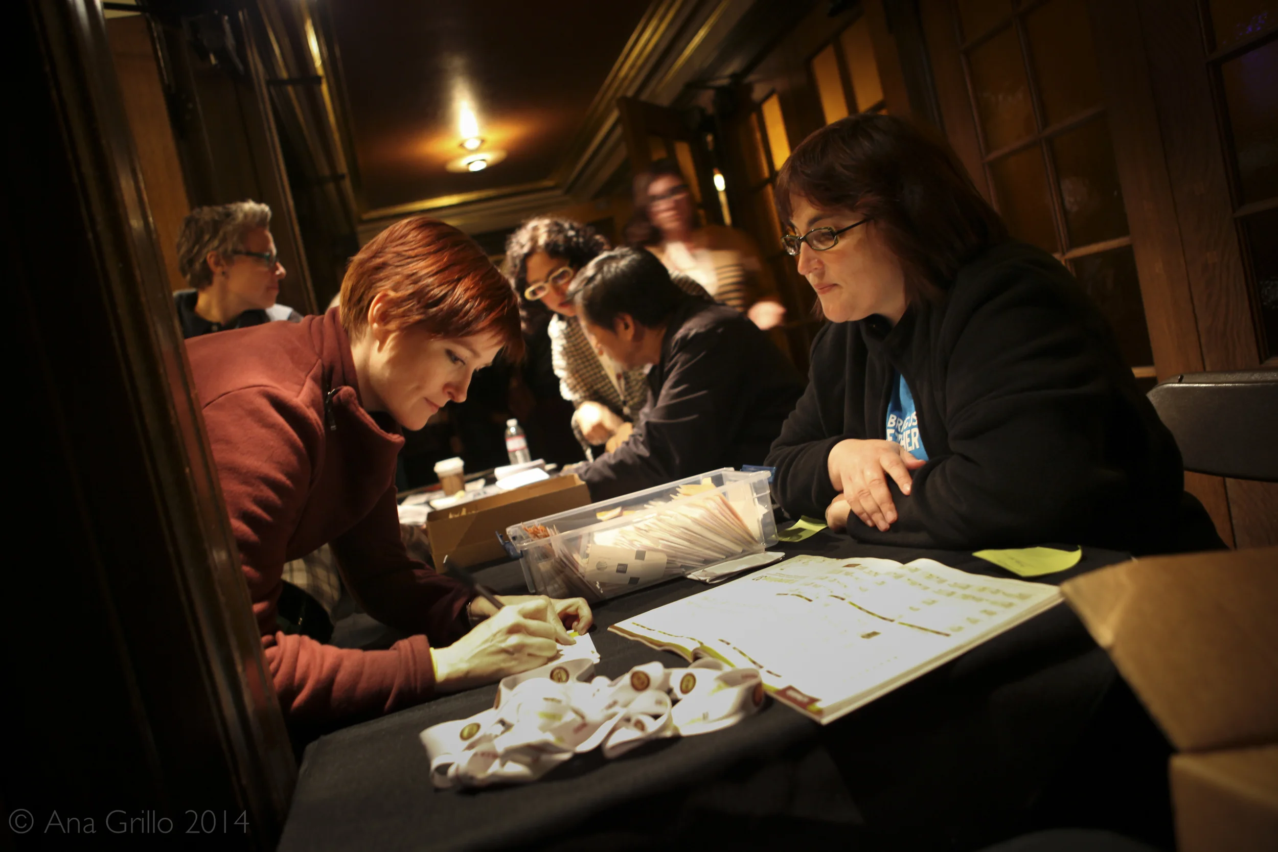 Frameline volunteers © 2013