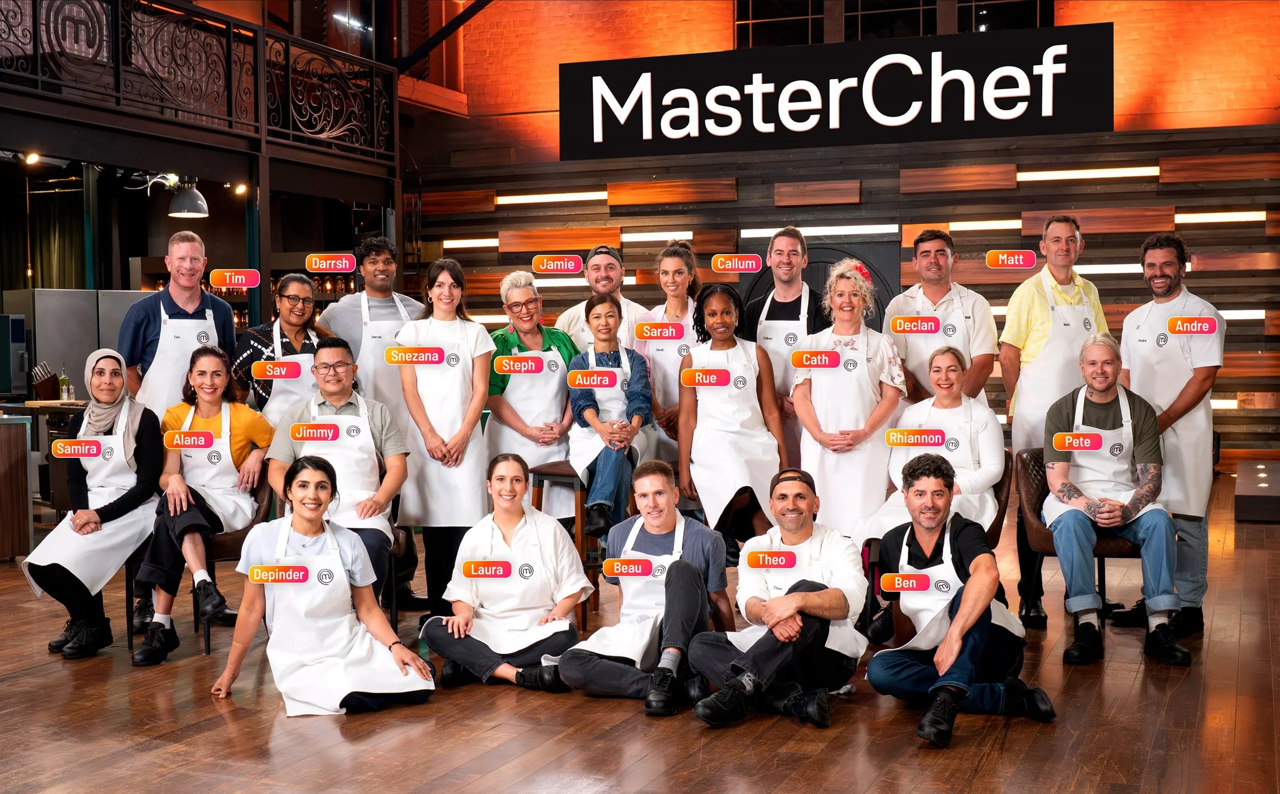 Meet The 24 Contestants Back To Win. MasterChef Australia: Back To Win