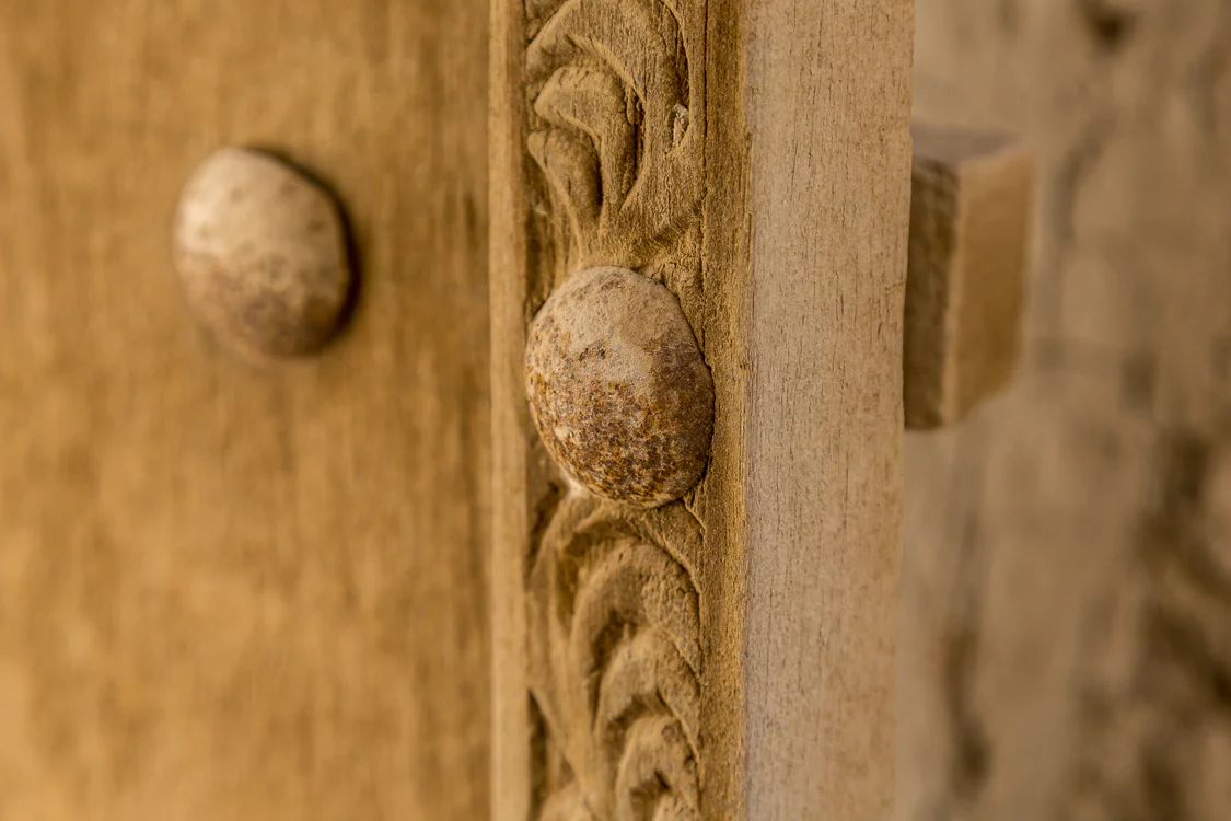 Detail of a Traditional Door.