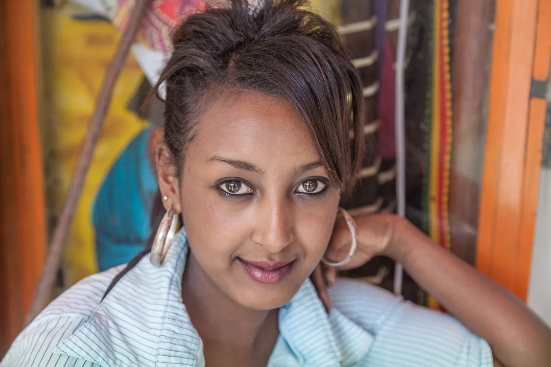 Ethiopian Fashion designer.
