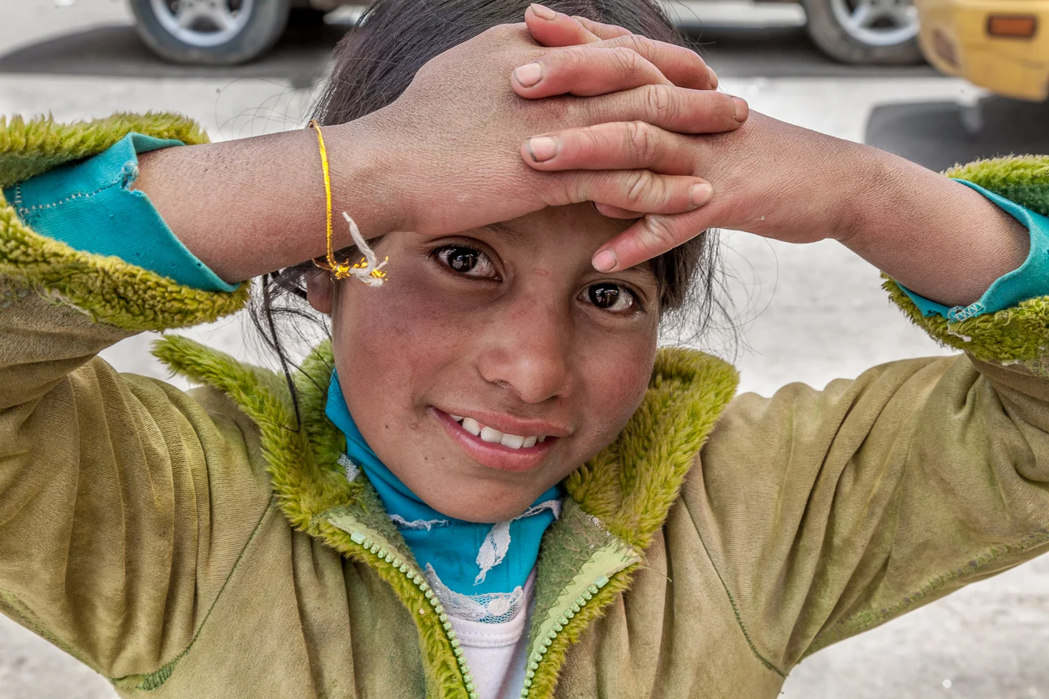 Ecuadorian market Child.