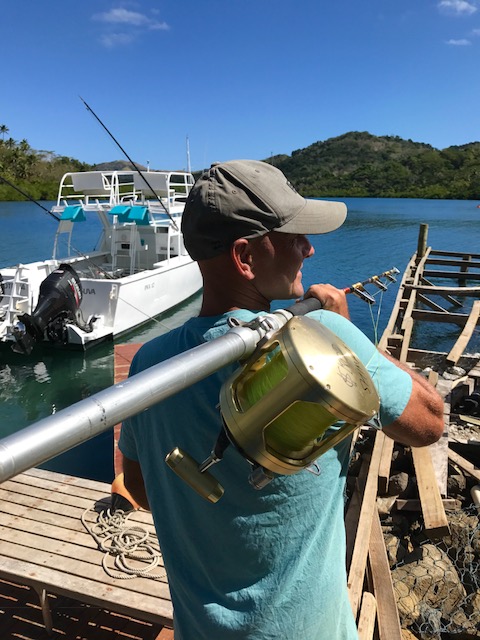 Ready for a day of fishing, The Remote Resort Fiji Islands