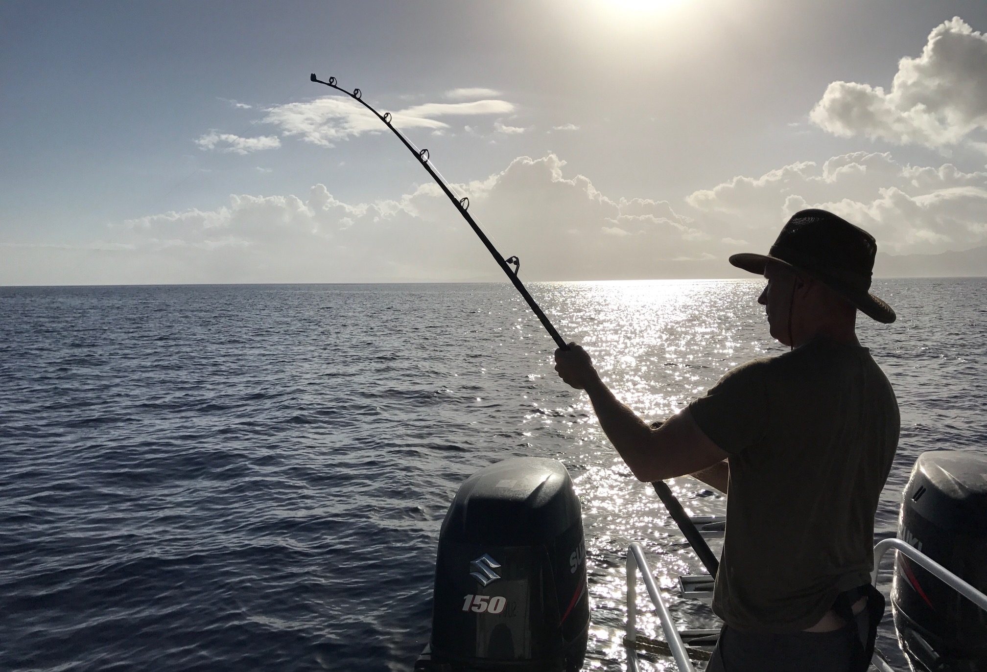 Fishing the waters of the Somosomo strait, The Remote Resort Fiji Islands