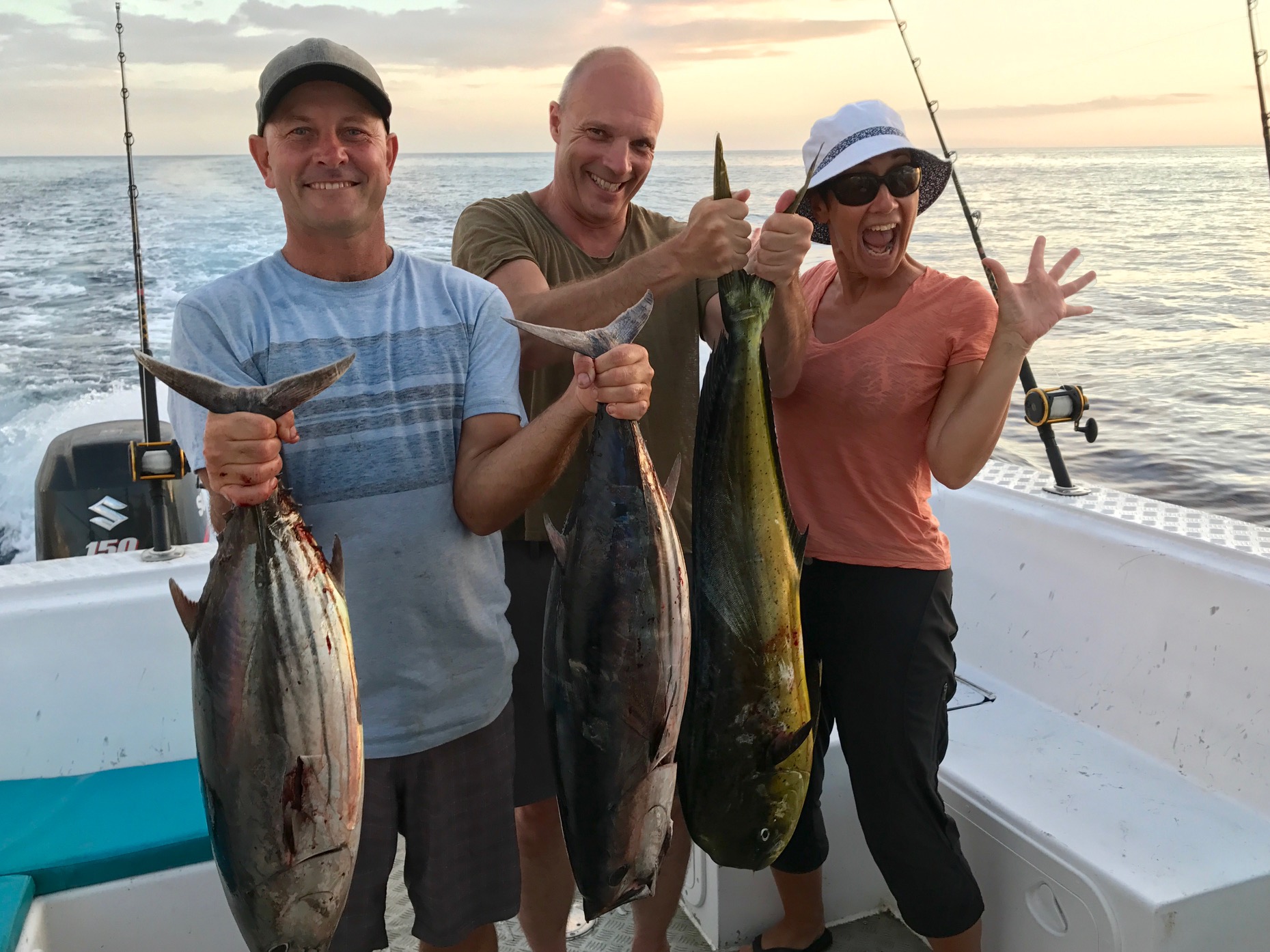 Fiji fishing - mahimahi and tuna, The Remote Resort Fiji Islands