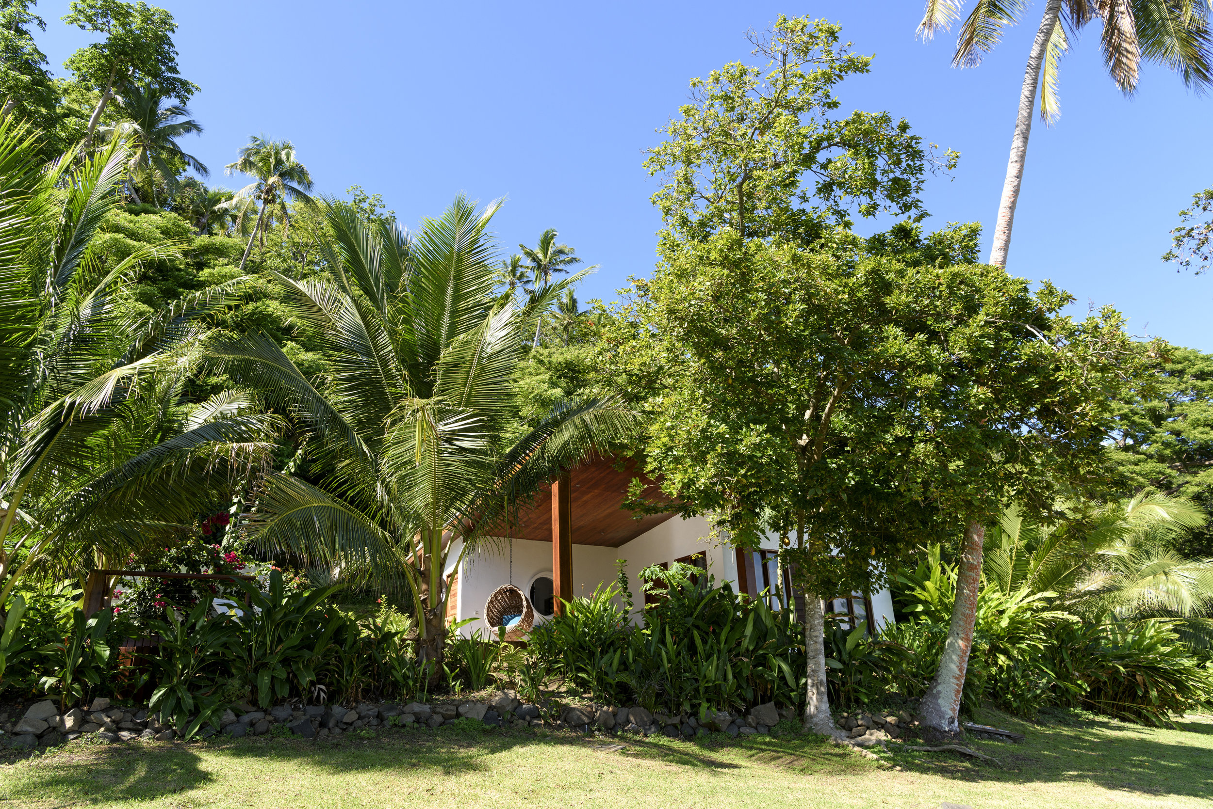 Royal Retreat surrounded by lush tropical landscape for privacy, The Remote Resort Fiji Islands
