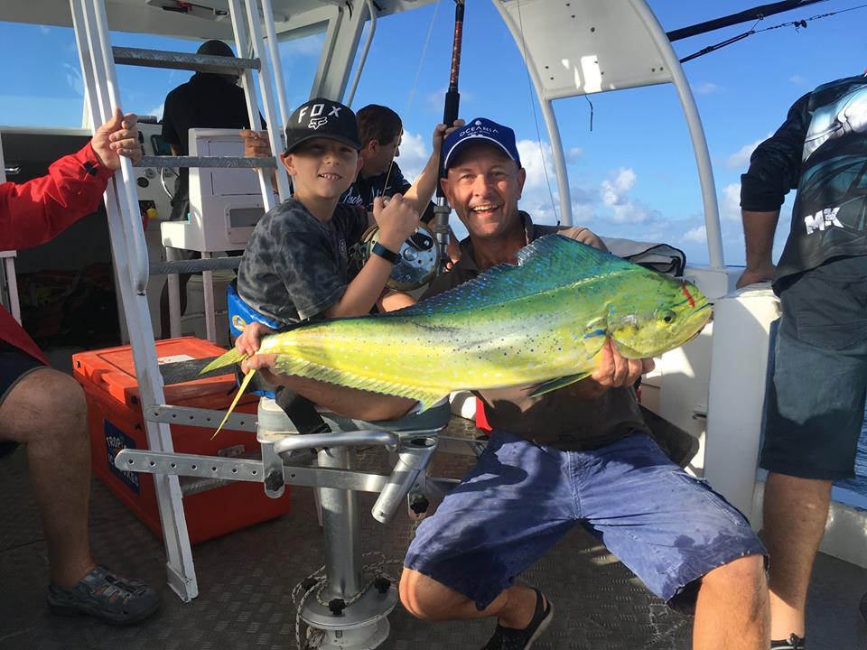 Fiji Fishing - Mahimahi catch, The Remote Resort Fiji Islands