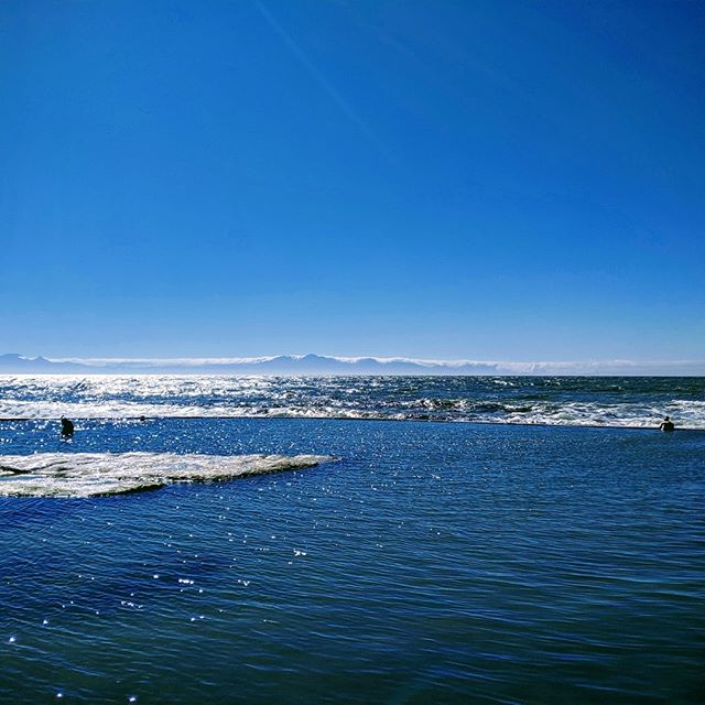 All the blues #sea #sun #sky #seawaterpool