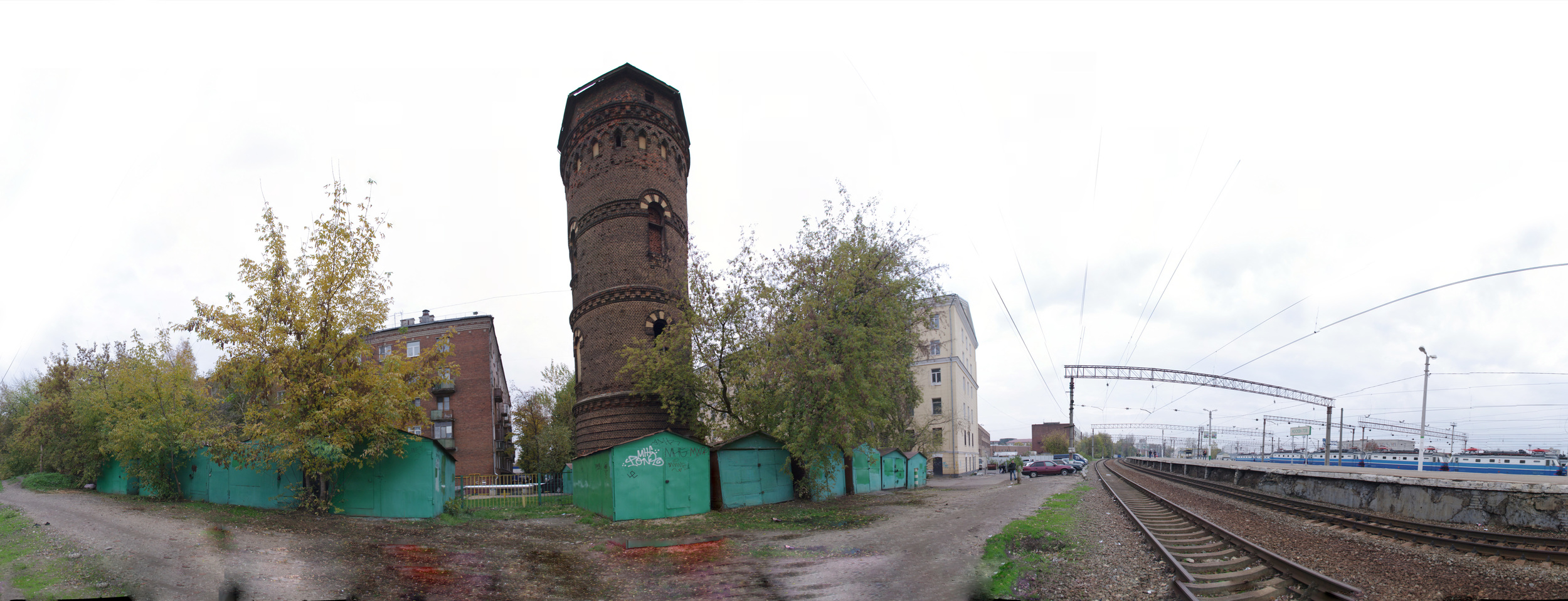 Водонапорная башня на станции Павелецкая-Товарная