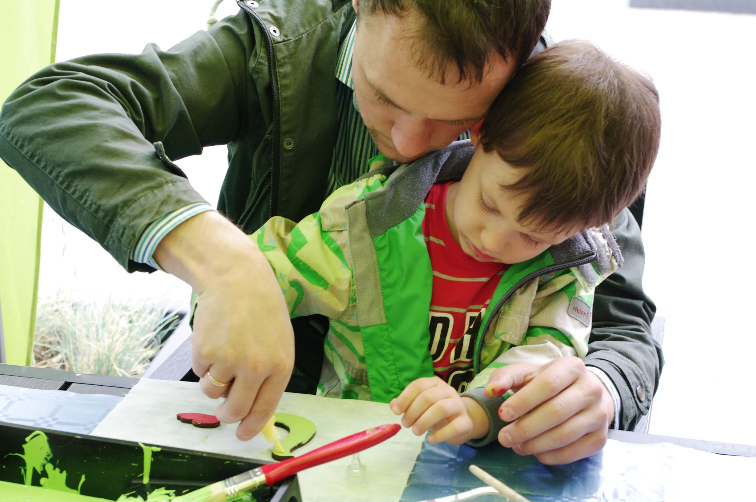  Участвовали не только дети, родителям тоже было интересно.    