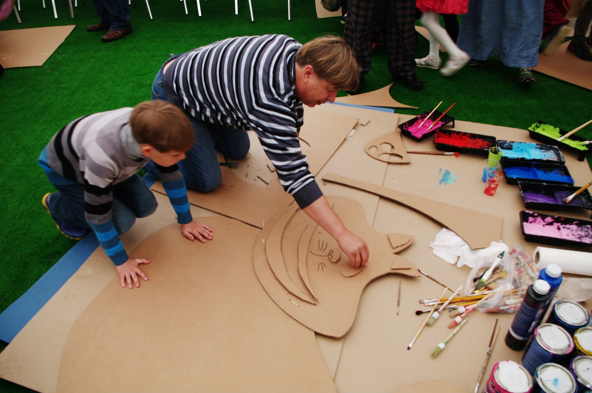  Создание Чеширского кота.    