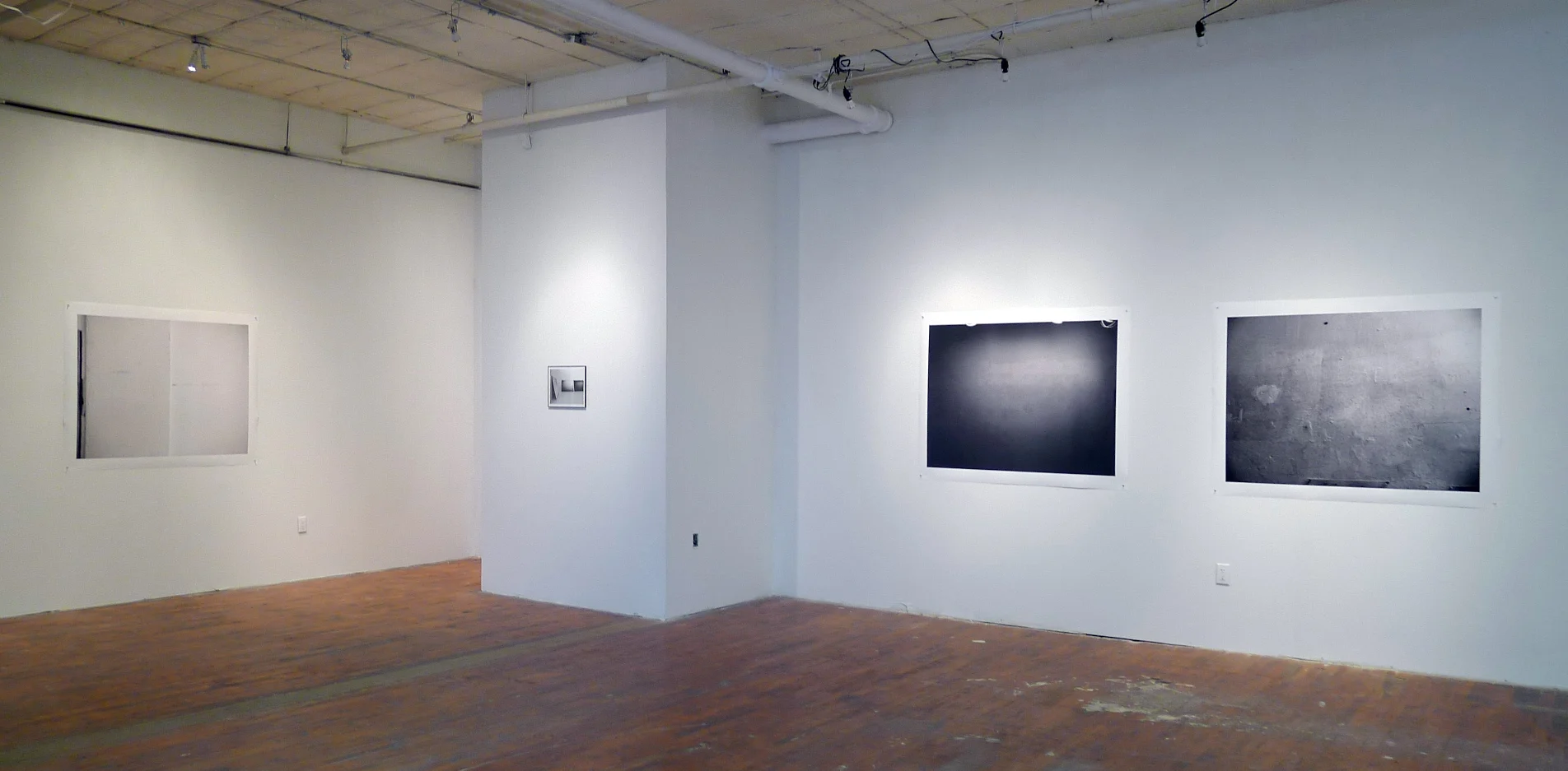 studio walls 2009 - present; archival digital prints 36x48, installation view, momenta art, brooklyn 