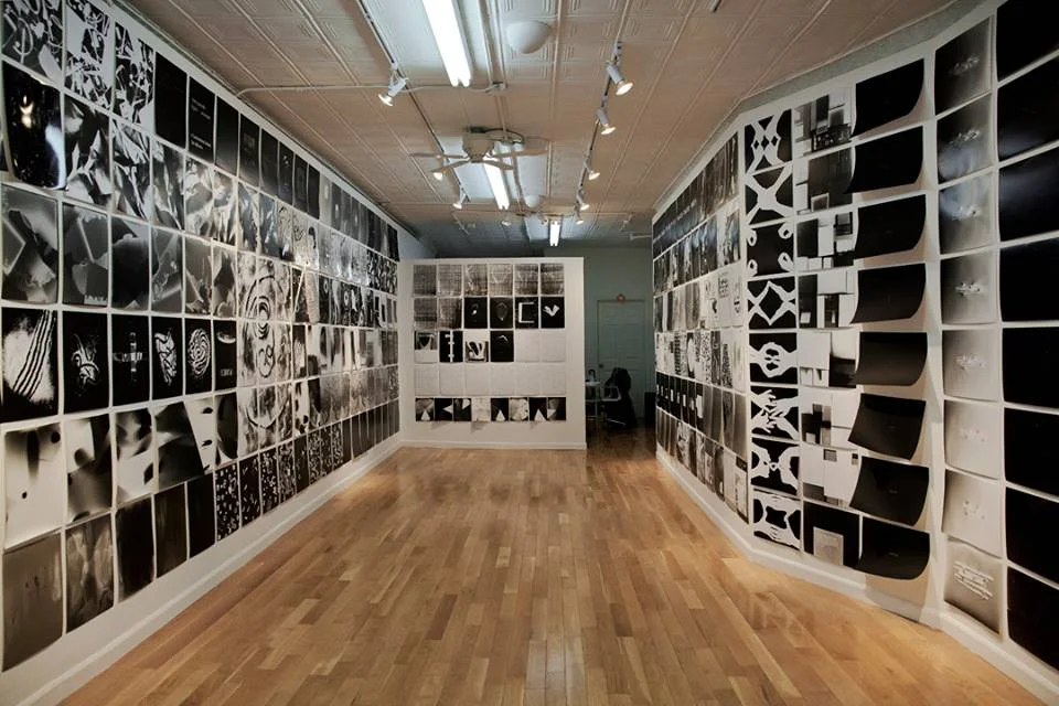 dust: the plates of the present, installation view, baxter street NY, 2015