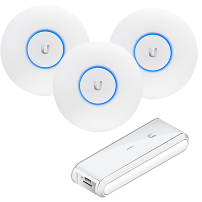Ubiquiti UAP-AC-LR UniFi AC1300 Simultaneous Dual-Band WiFi PoE Access Points