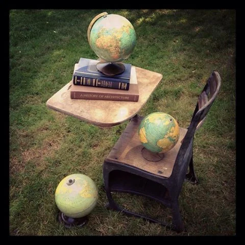 vintage desk daily rental