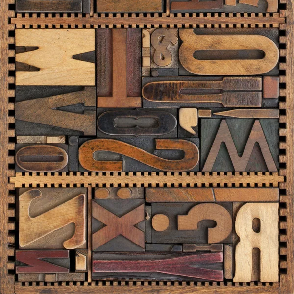 vintage letter 5'x5' backdrop