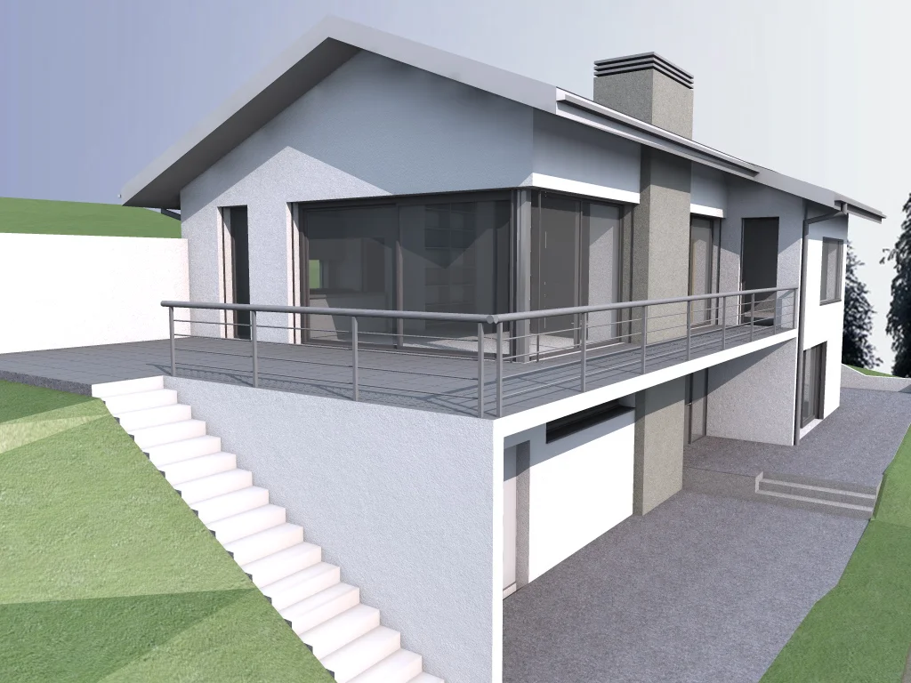 Plan Maison Sous Sol Semi Enterré | Ventana Blog