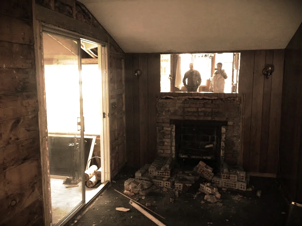 Copy of before: view east from mudroom