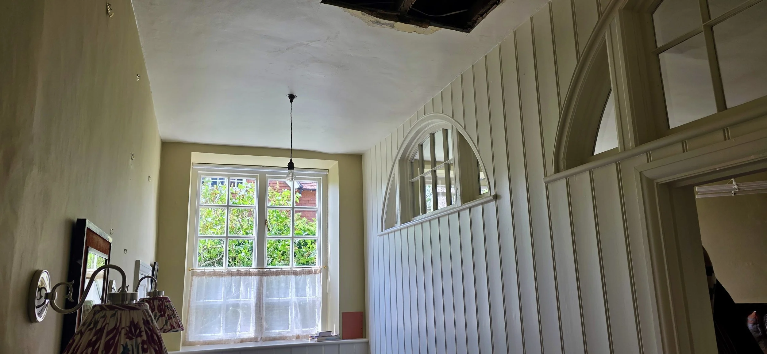 Before decoration in Wadhurst, East Sussex
