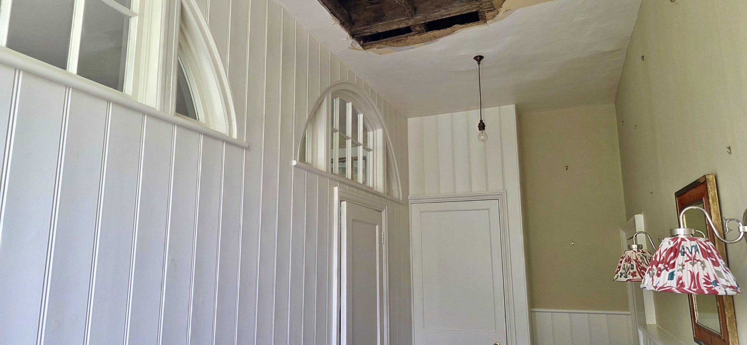 Prior to starting the re decoration works in Wadhurst, East Sussex