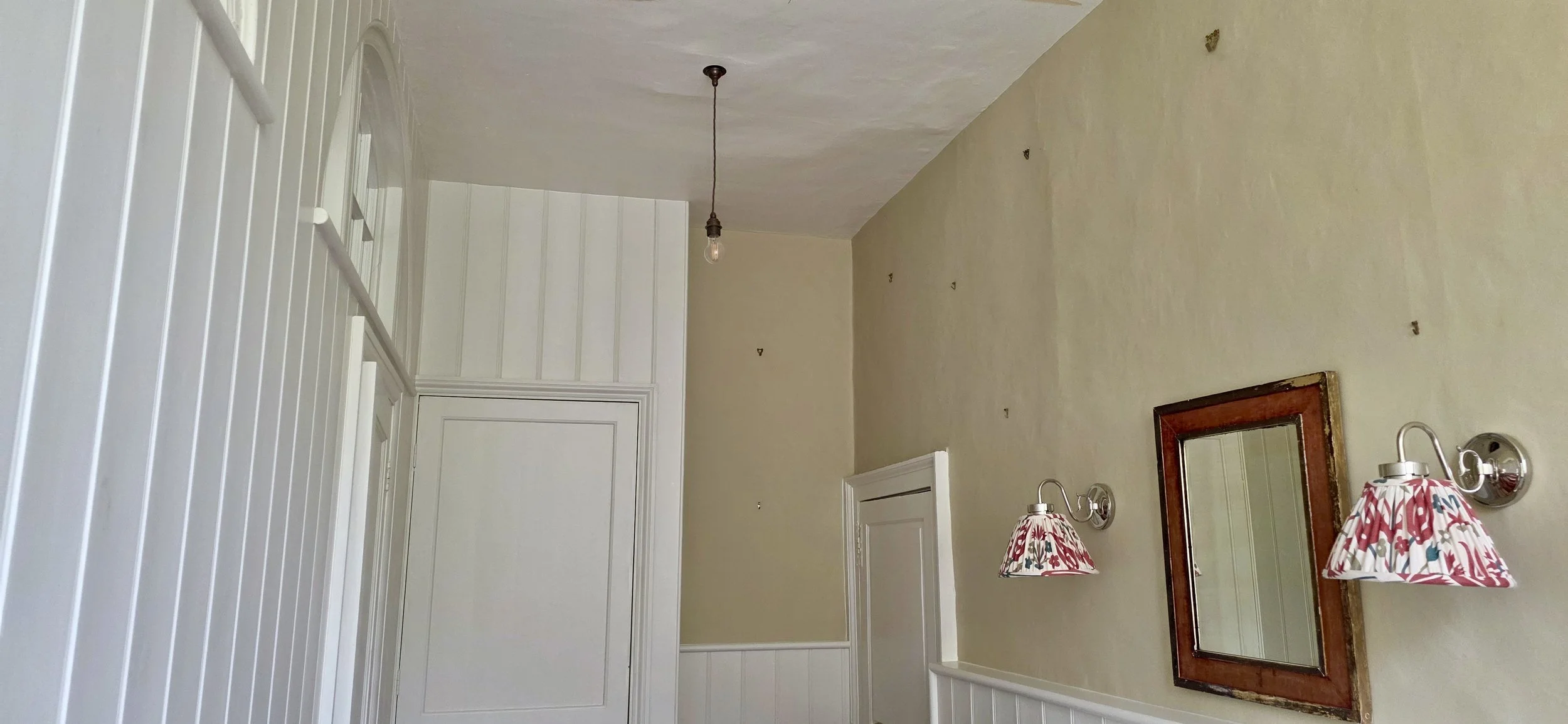 Before the wallpaper in Wadhurst, East Sussex