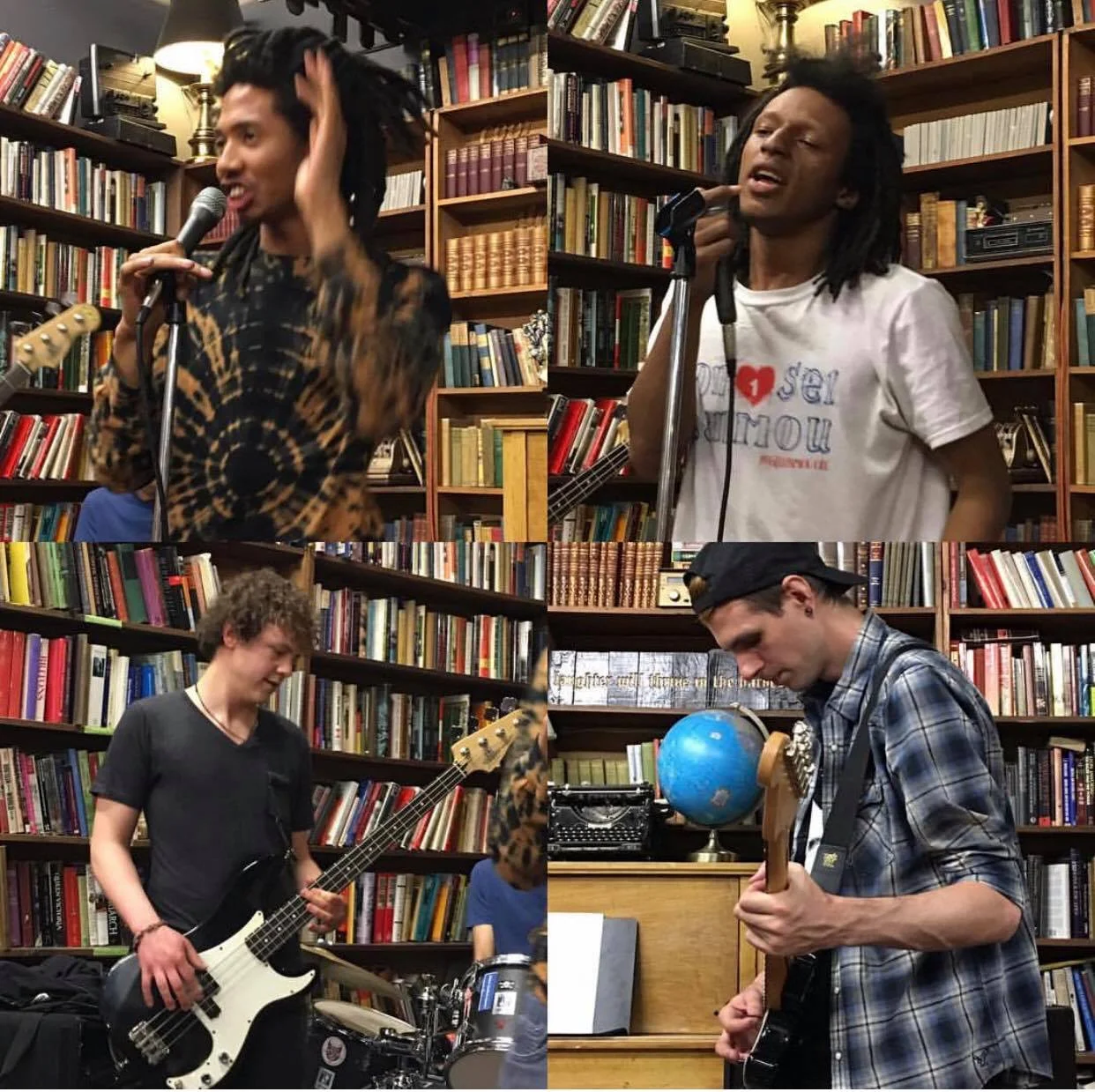 left to right top to bottom - andre carbonell, kenny white, matt clifford, chris eason, first ever punketry.jpg