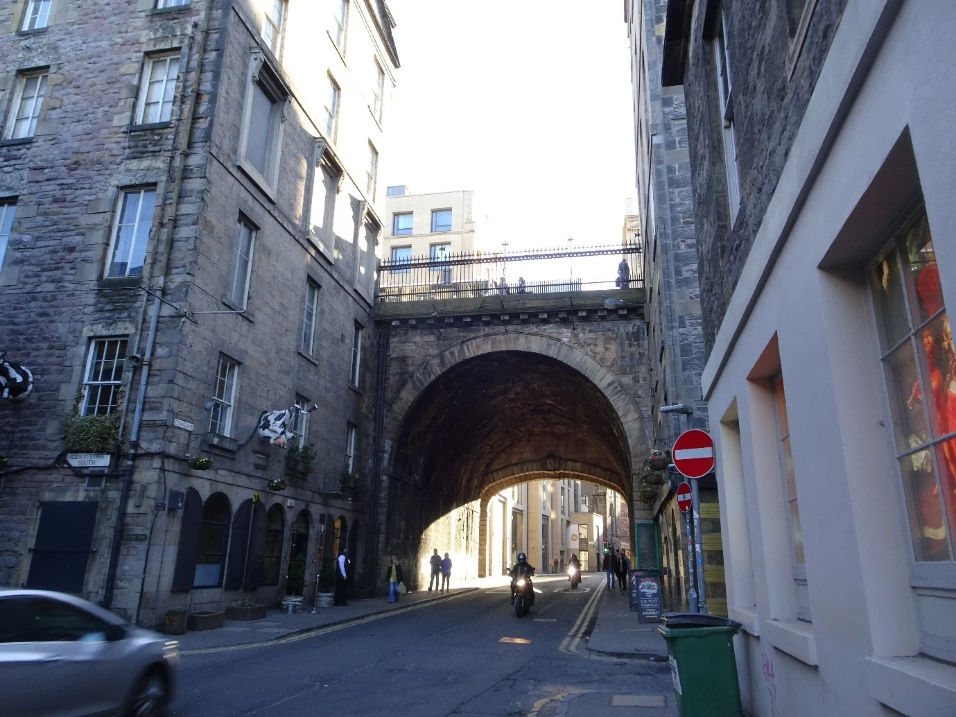 South Bridge from Cowgate