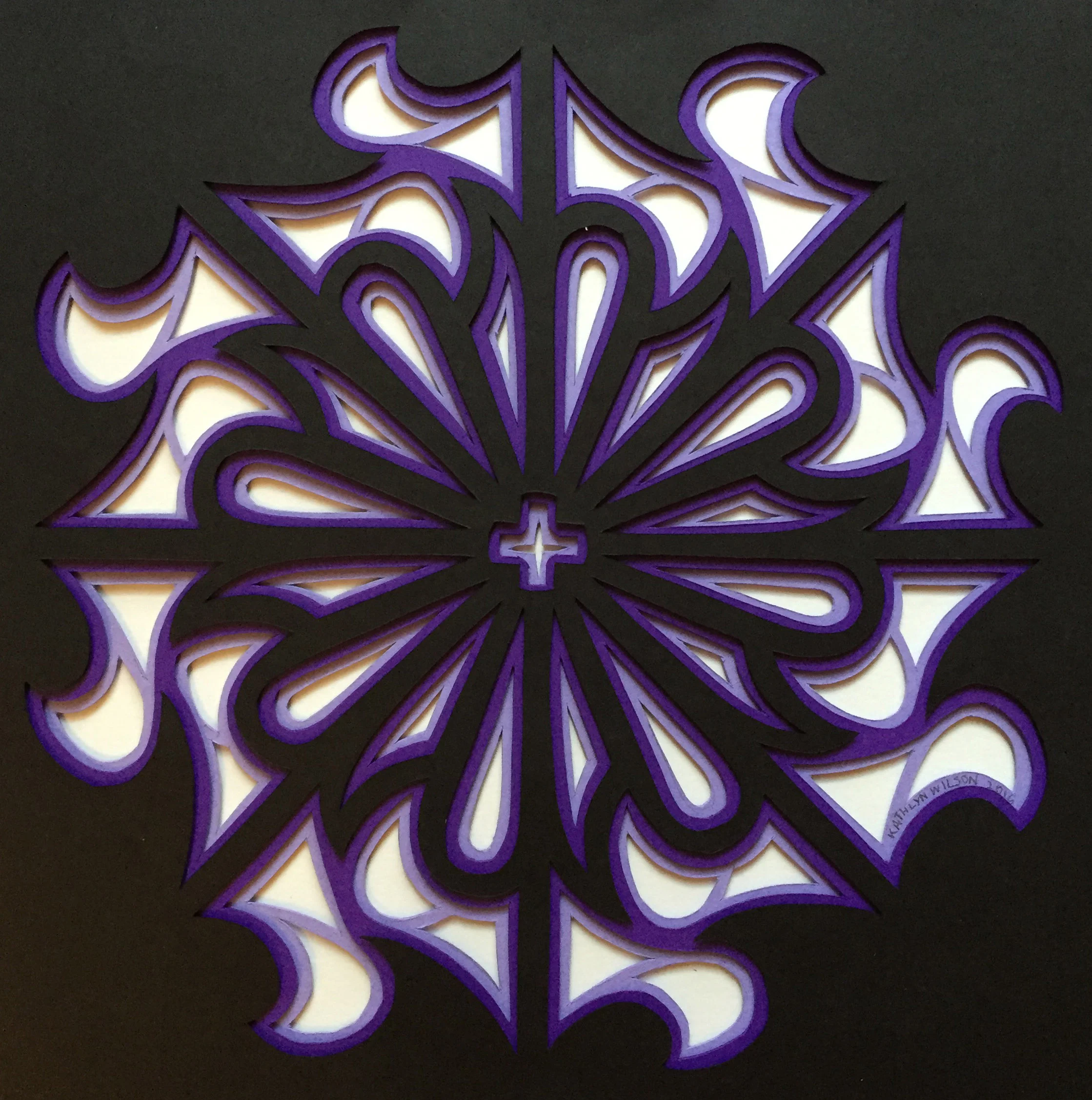 Small Black and Purple Shadows