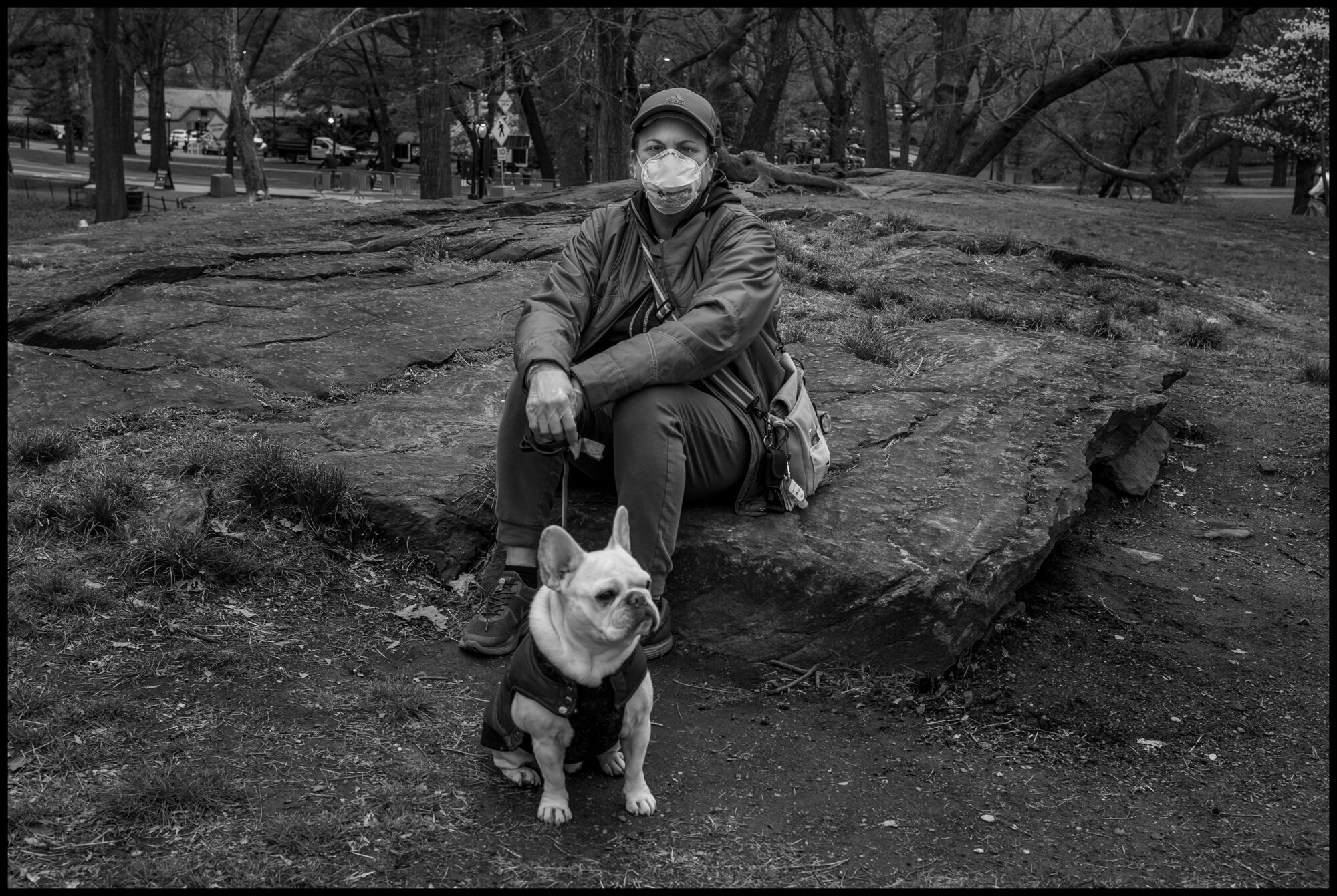  Nancy, and Sky, the dog. French bulldog Sky was a model for Coach when she was 4 months. "We're not doing great. We heard on the news that is a lot worse than they were thinking. Somebody 39 died today-healthy. Sky's life has changed-she notices thi