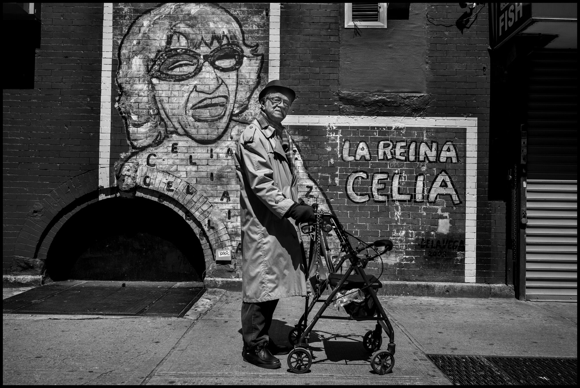  Pedro, 90, from Puerto Rico, has lived in 60 years in “El Barrio” in Spanish Harlem. He told me “No one knows how things will turn out after this crisis. In any case, everything has been going down these past three years.” He is not a stranger to th