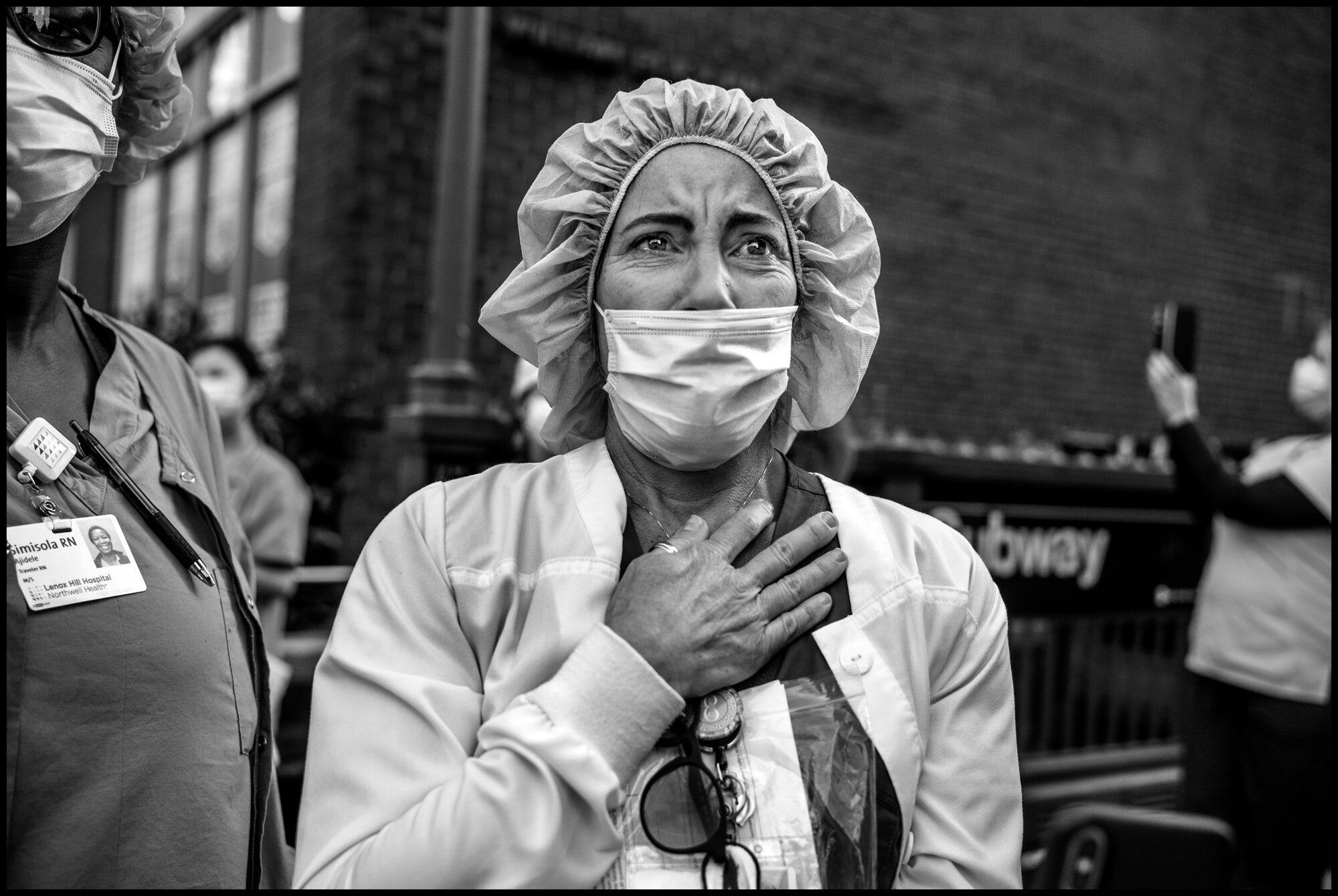  Erika. May 10, 2020. © Peter Turnley.   ID# 42-005 