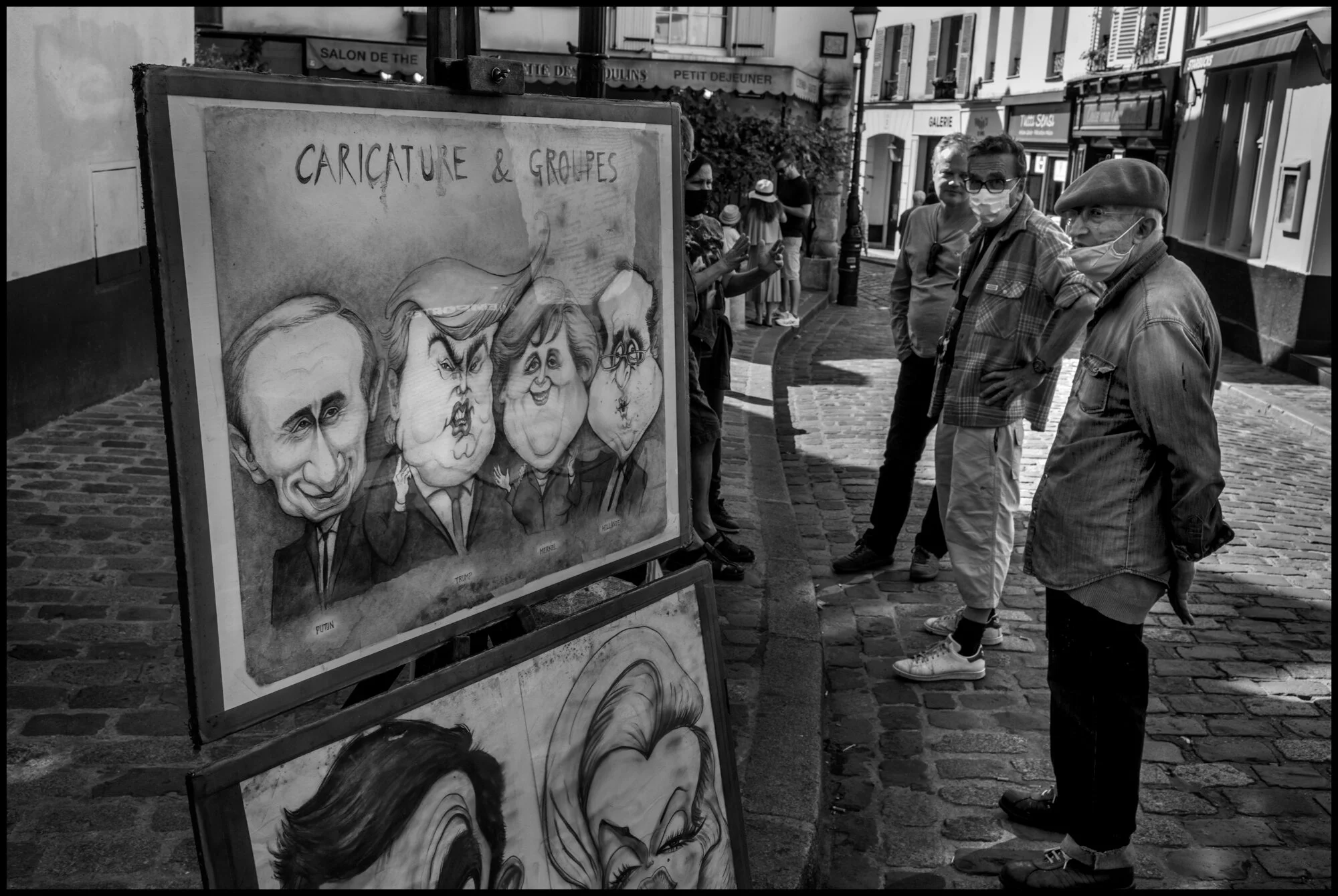  Montmartre, Paris.  May 26, 2020. © Peter Turnley.  ID# P04-017 