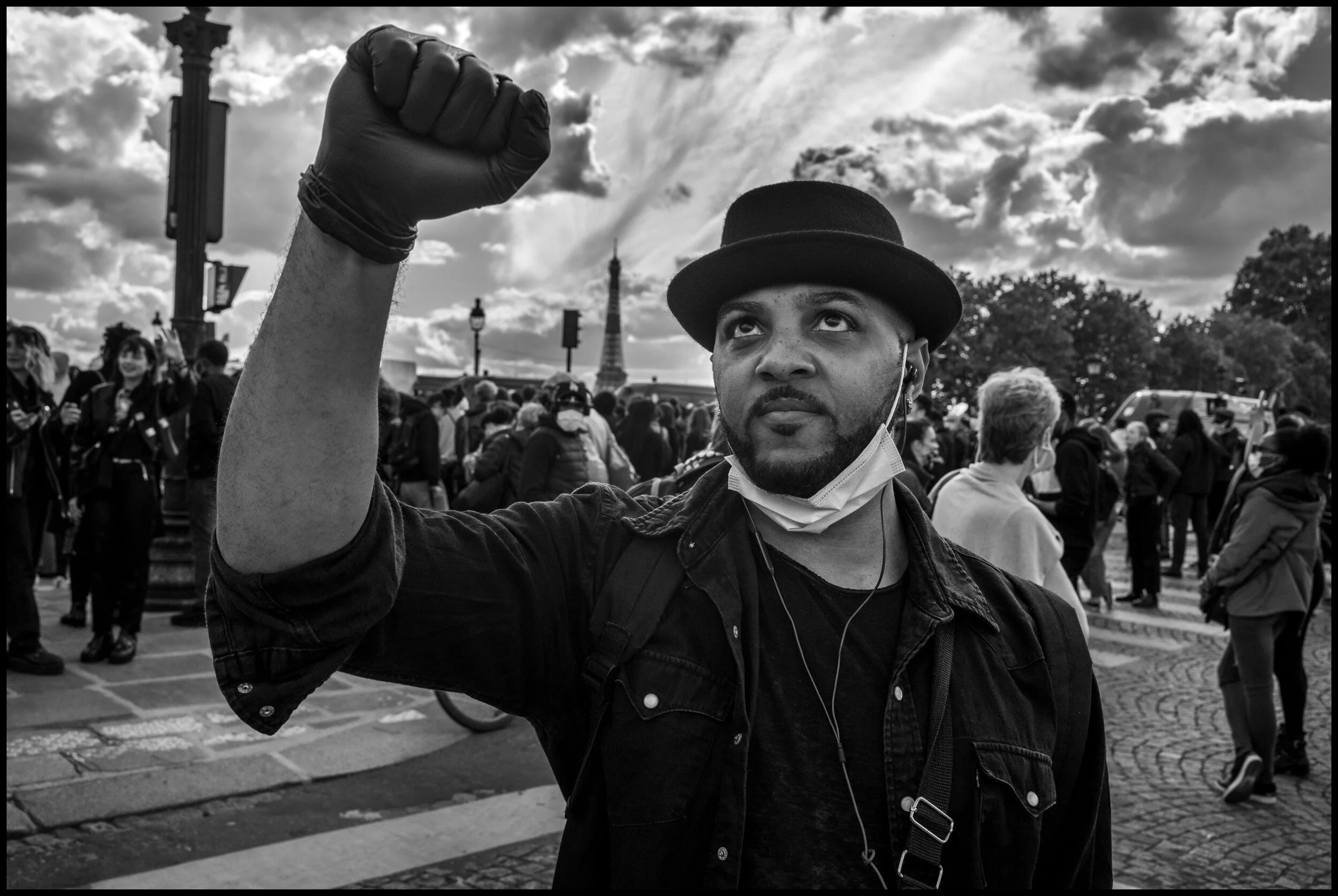  Place de la Concorde, Paris.  June 6, 2020. © Peter Turnley.  ID# P16-002 