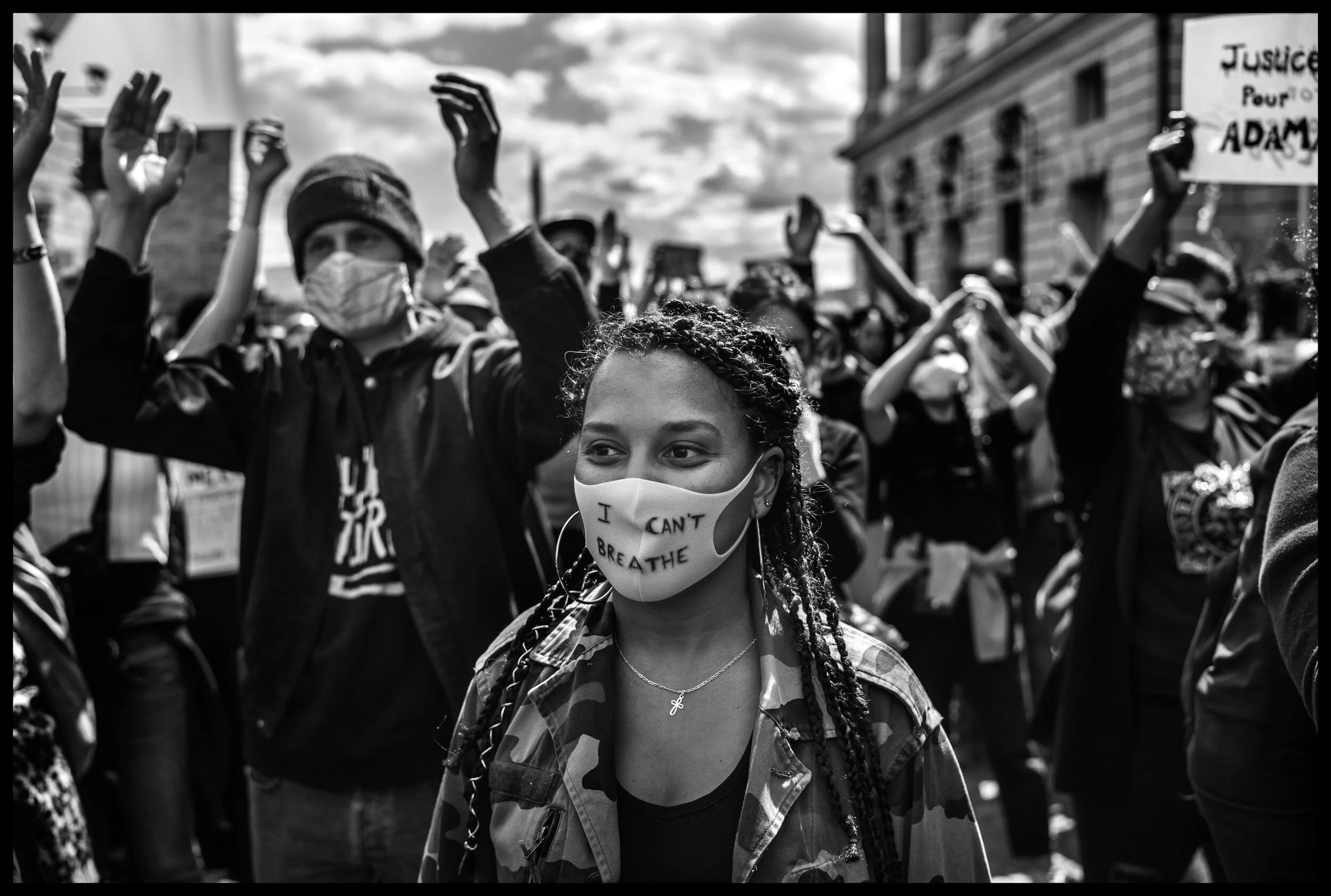  Place de la Concorde, Paris.   June 6, 2020. © Peter Turnley.  ID# P16-005 
