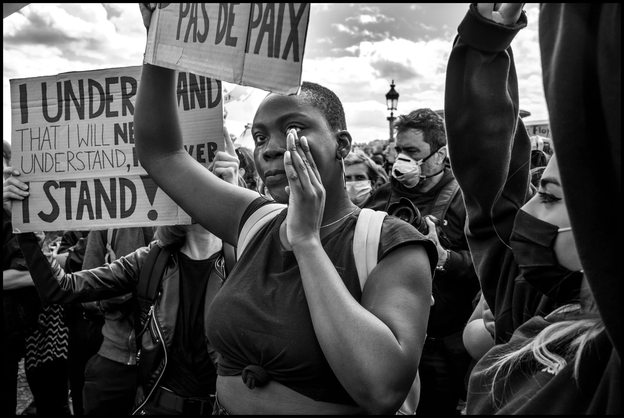  Place de la Concorde, Paris.  June 6, 2020. © Peter Turnley.  ID# P16-009 