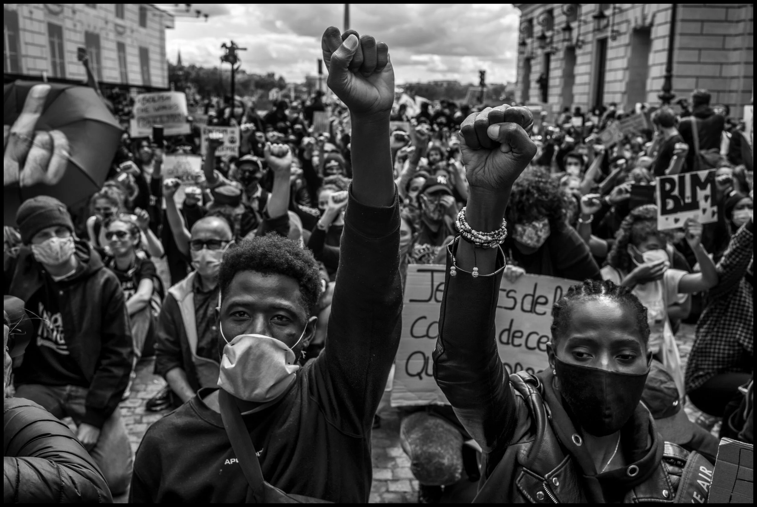  Place de la Concorde, Paris.  June 6, 2020. © Peter Turnley.  ID# P16-010 