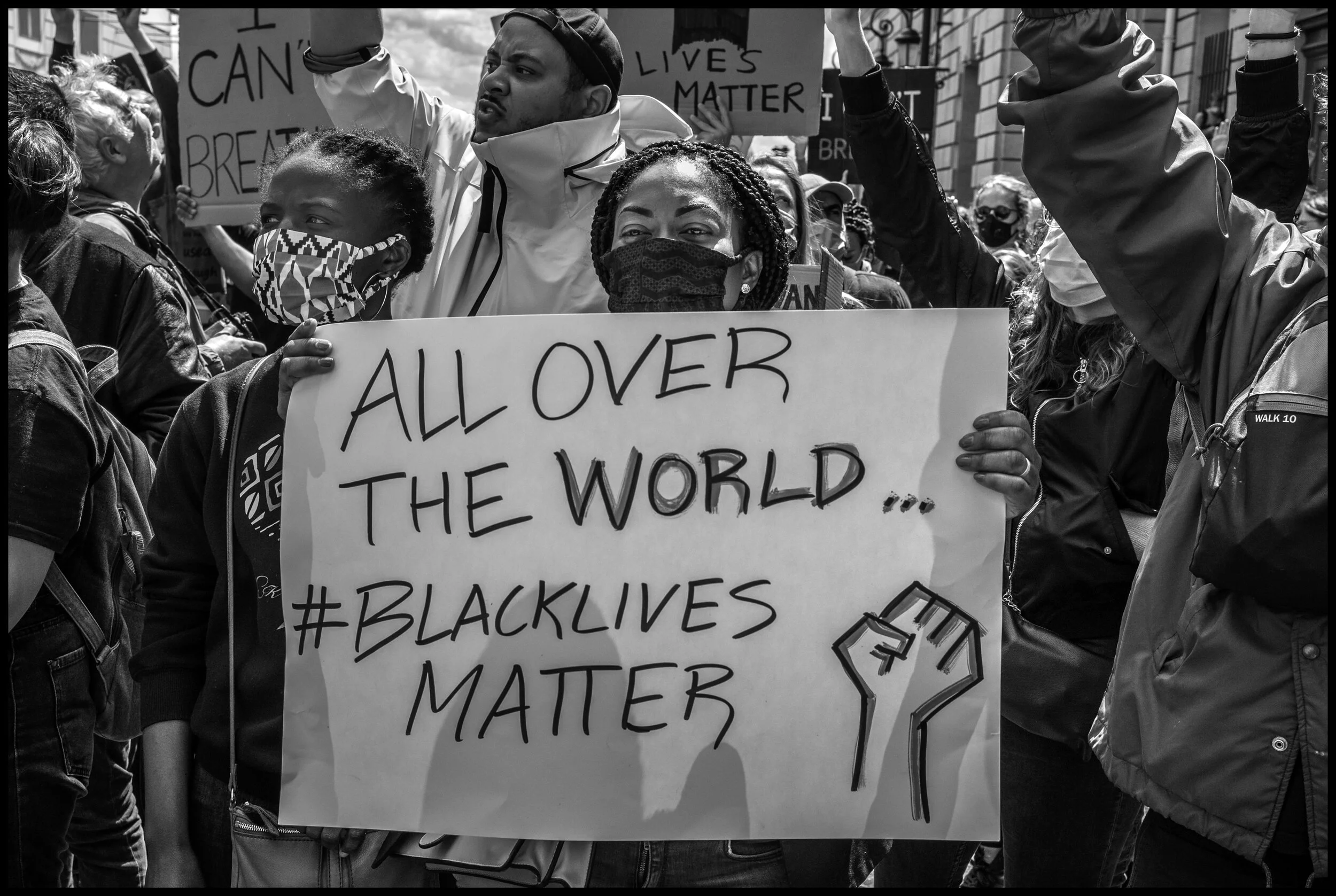  Place de la Concorde, Paris.  June 6, 2020. © Peter Turnley.  ID# P16-015 