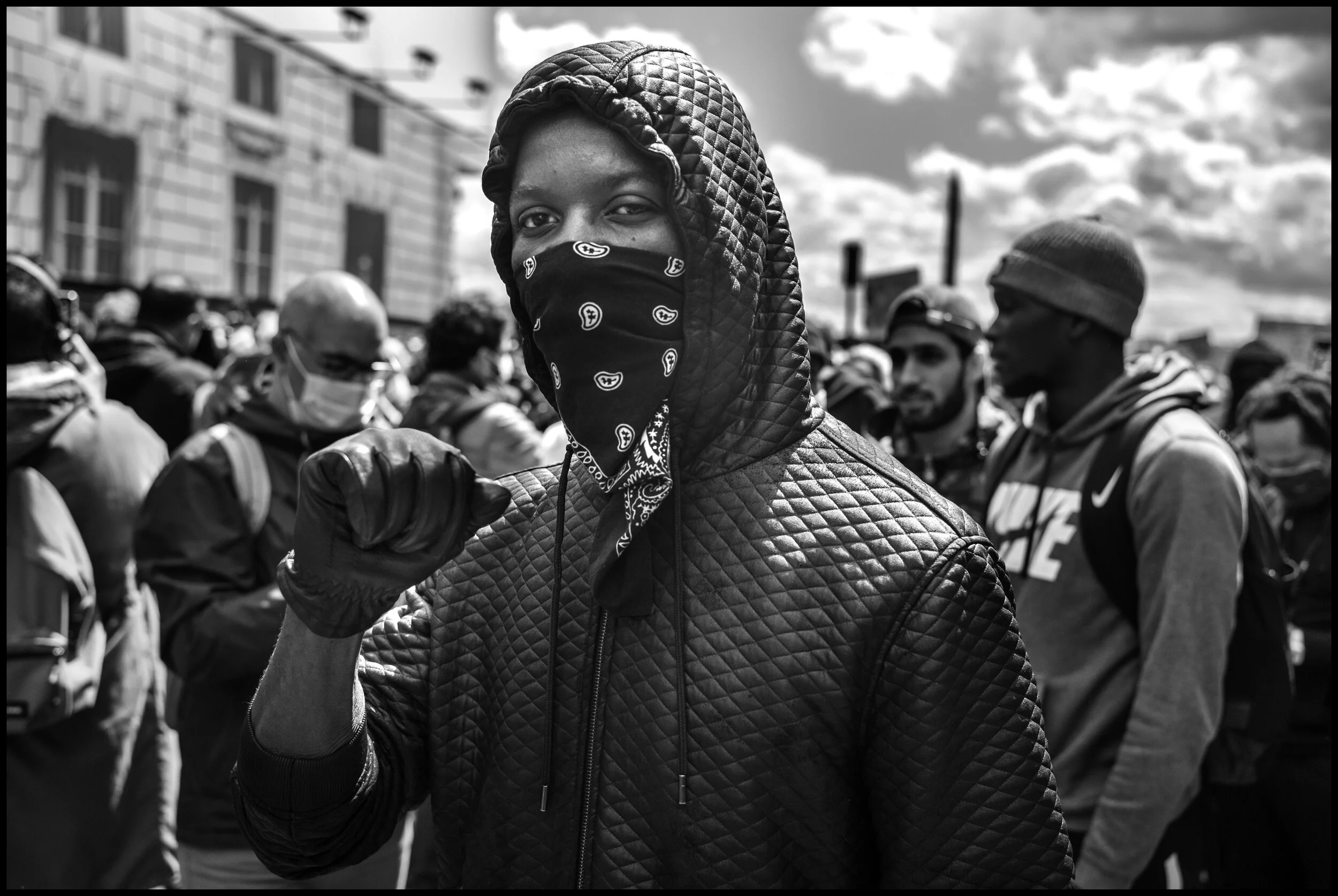  Place de la Concorde, Paris.  June 6, 2020. © Peter Turnley.  ID# P16-019 