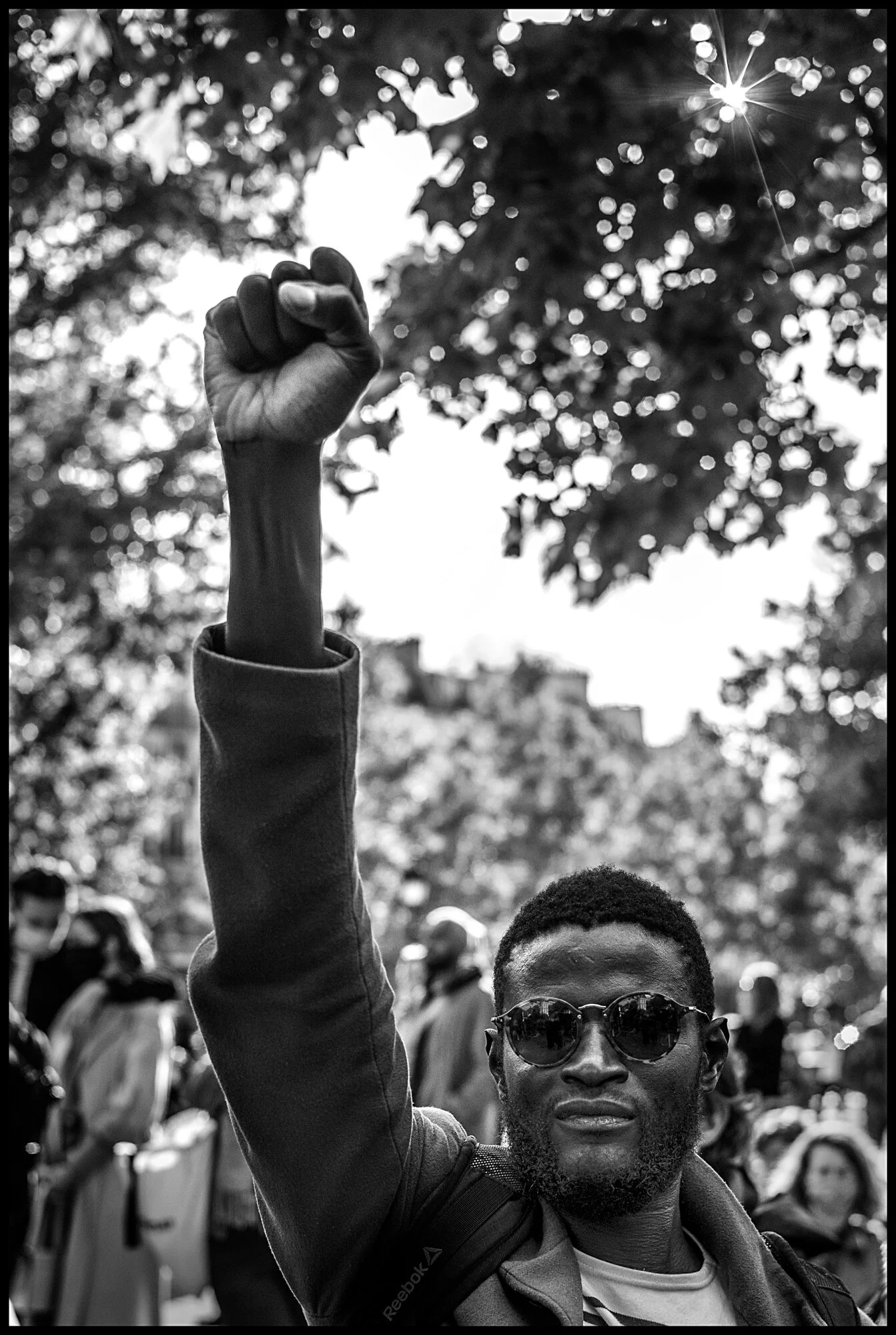  Maurice, Place de la République,Paris.  June 9, 2020. © Peter Turnley.  ID# P22-001 