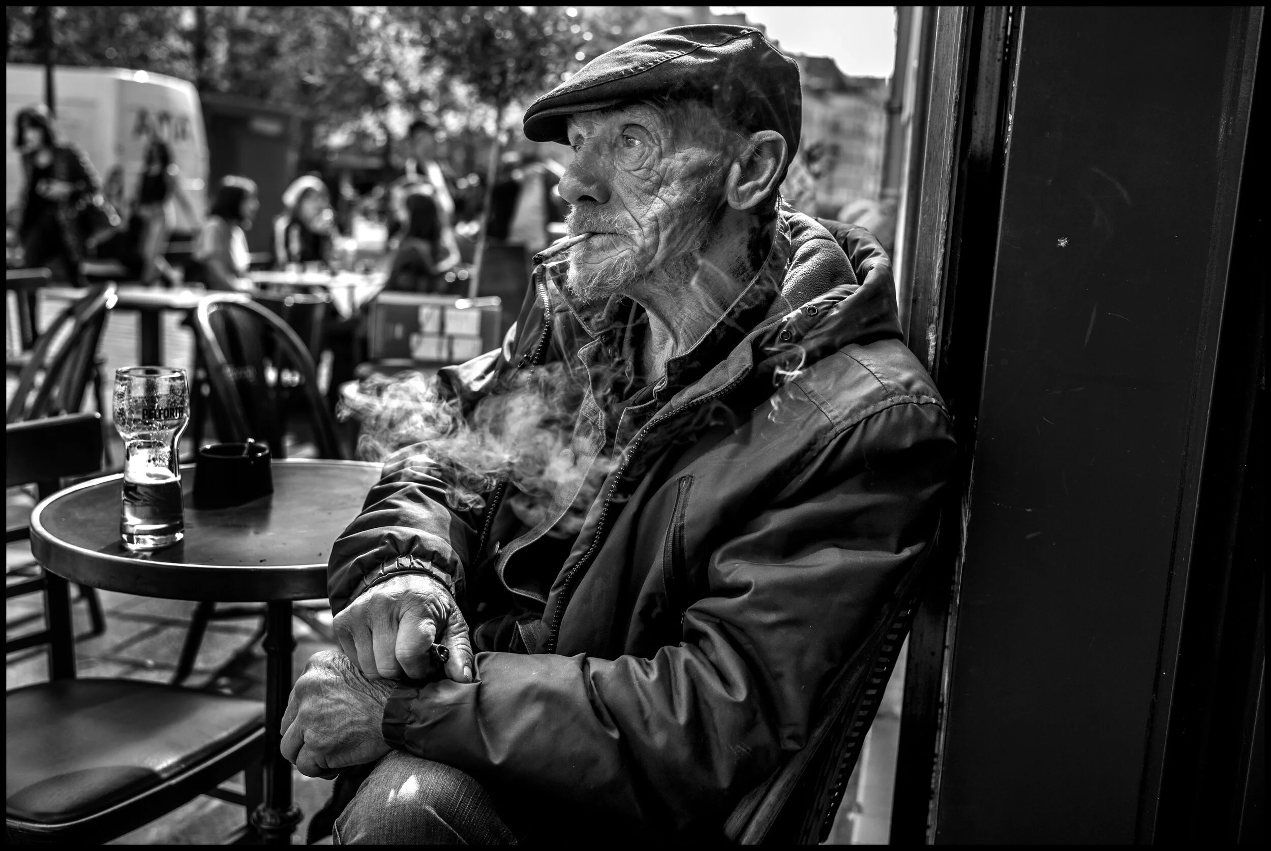  Roger, Paris.  June 11, 2020. © Peter Turnley.  ID# P24-001 