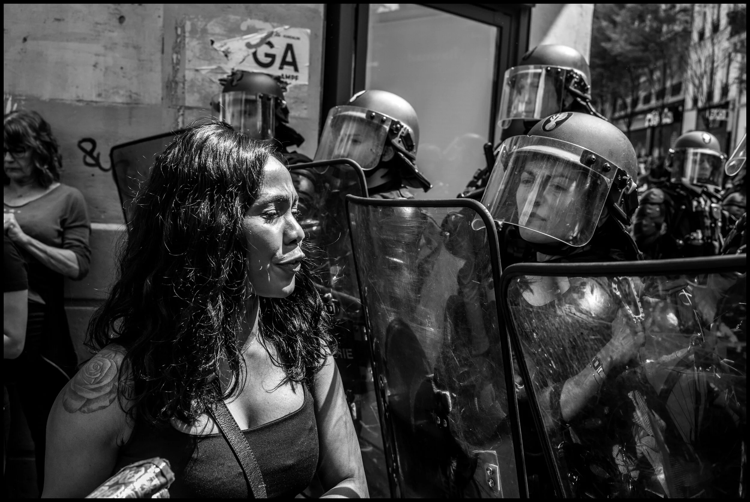  Place de la République, Paris.  June 13, 2020. © Peter Turnley.  ID# P27-016 