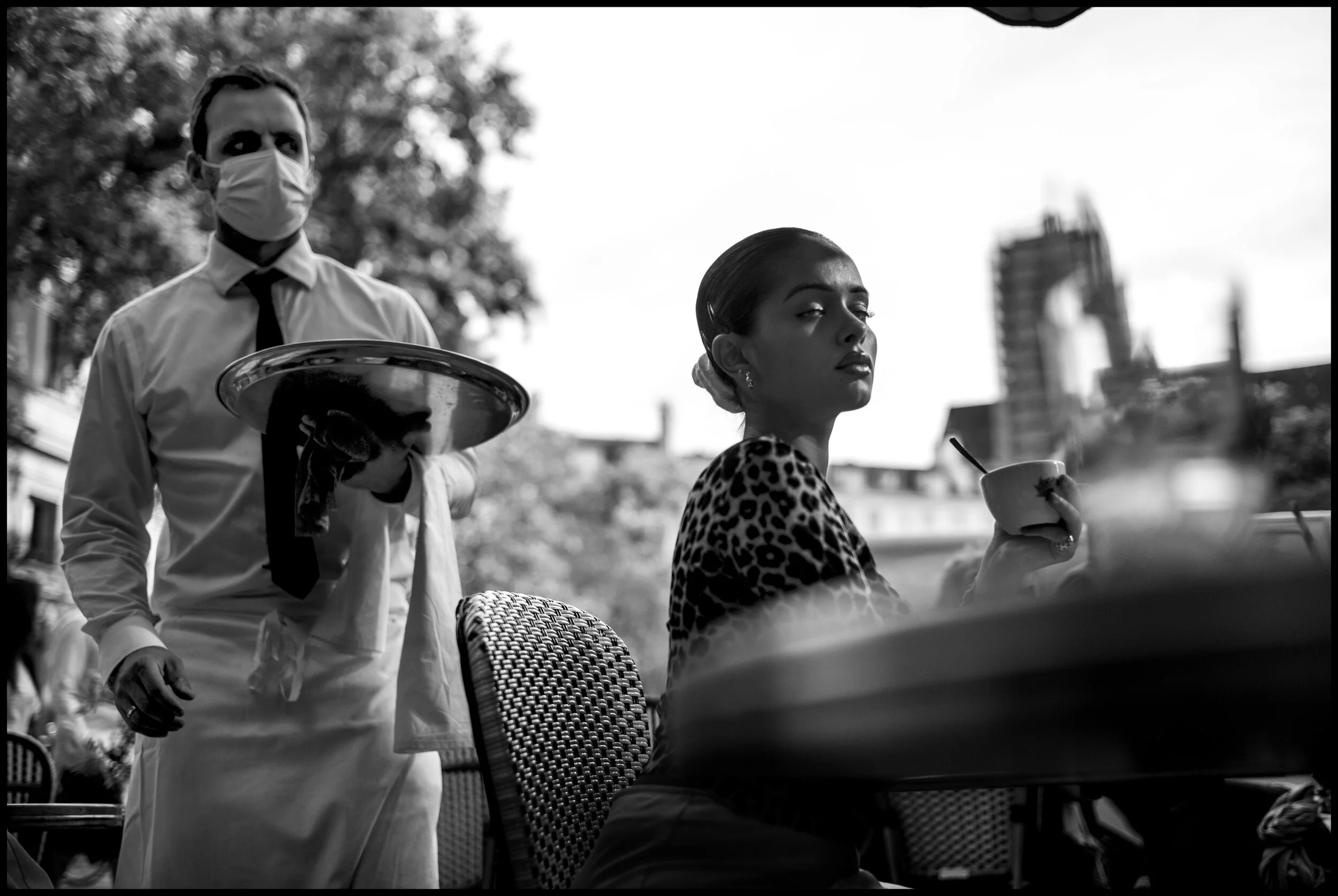  Cleopatre, Paris.  June 16, 2020. © Peter Turnley.  ID# P32-001 